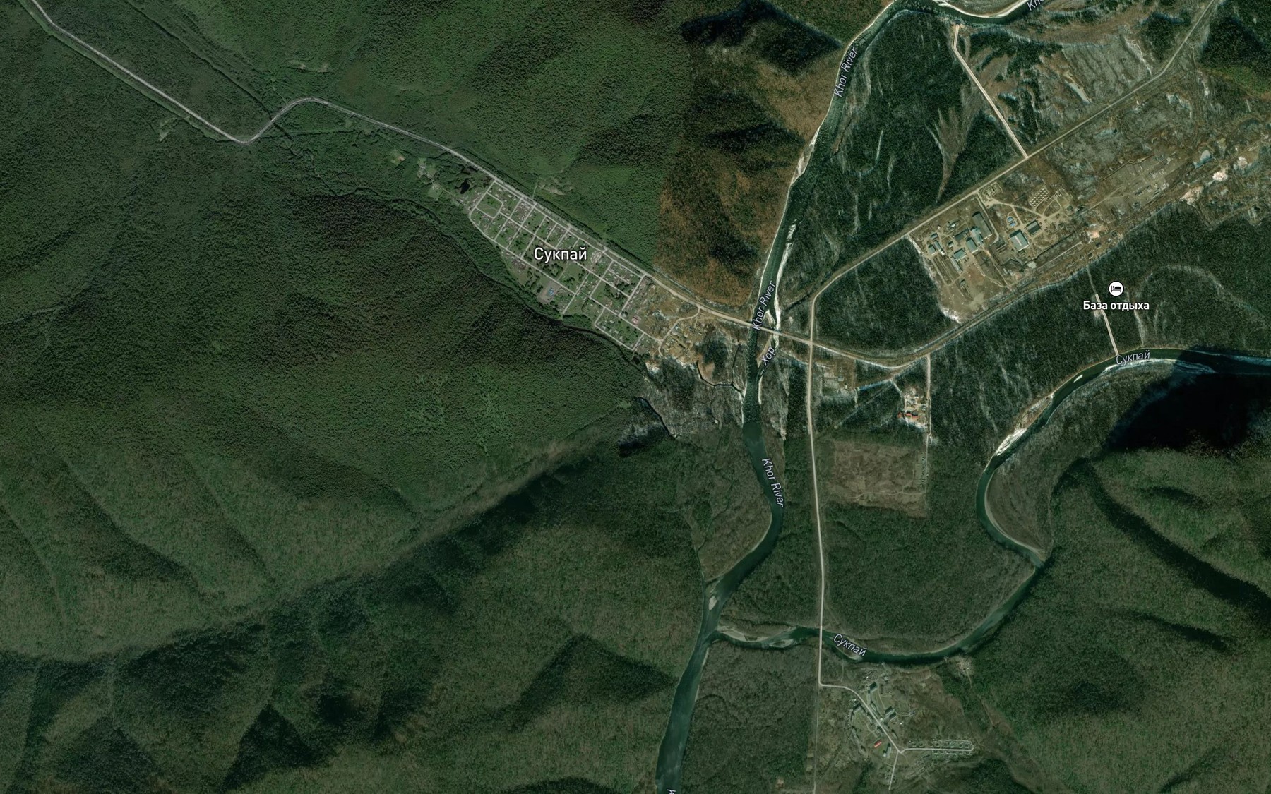 Satellite map of the Gvasana