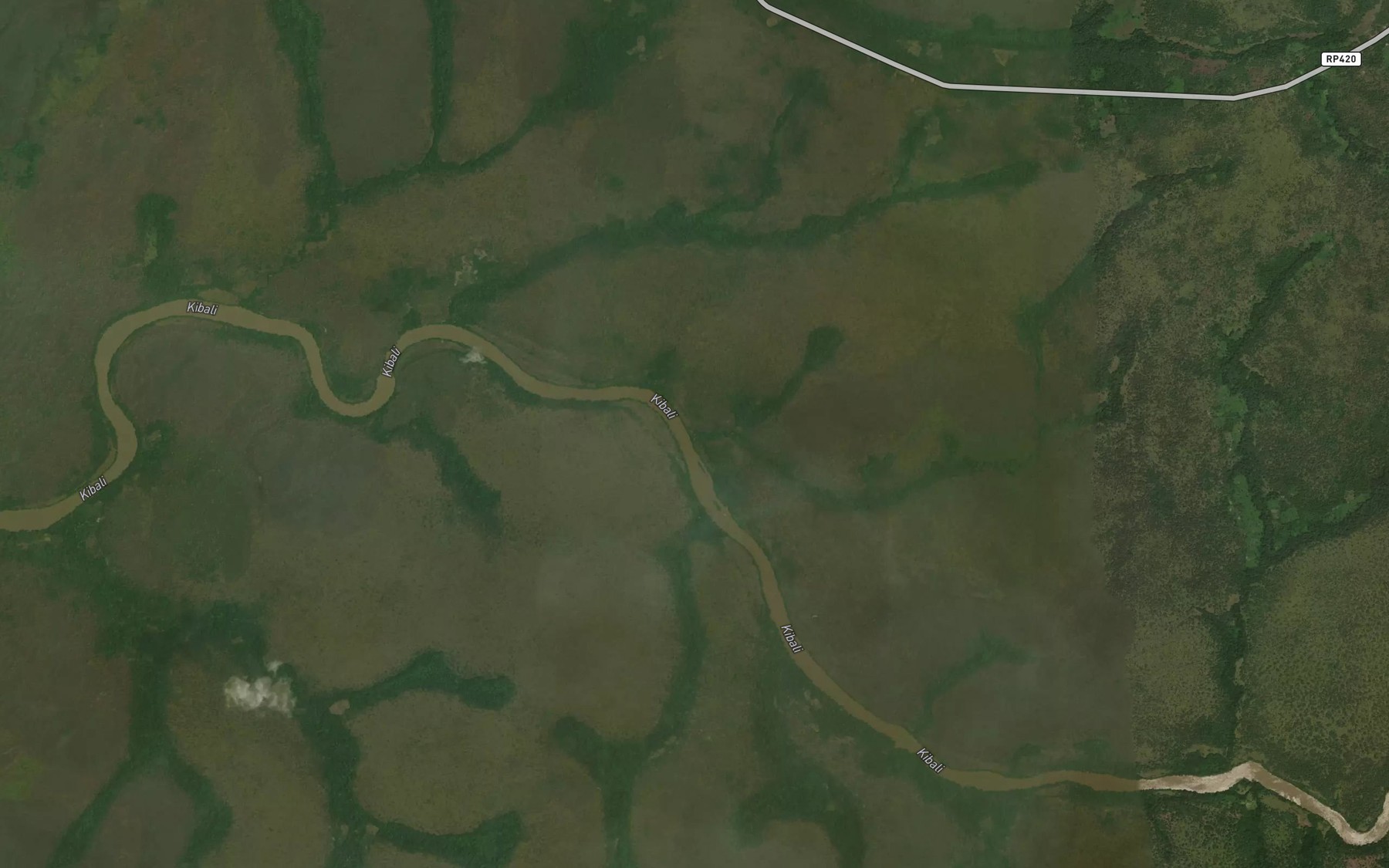 Satellite map of the Bambie