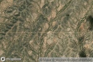 Satellite map of the Canada Los Yaquis