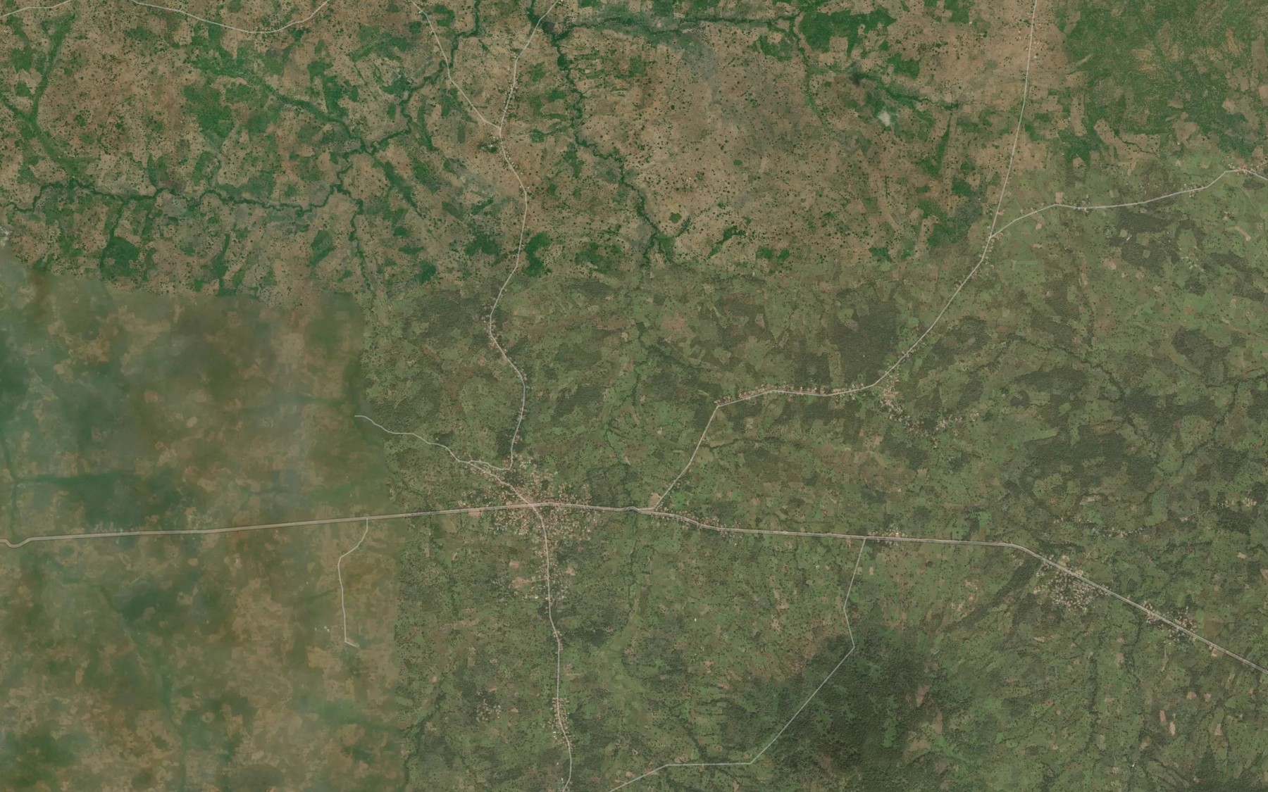 Satellite map of the Bampina