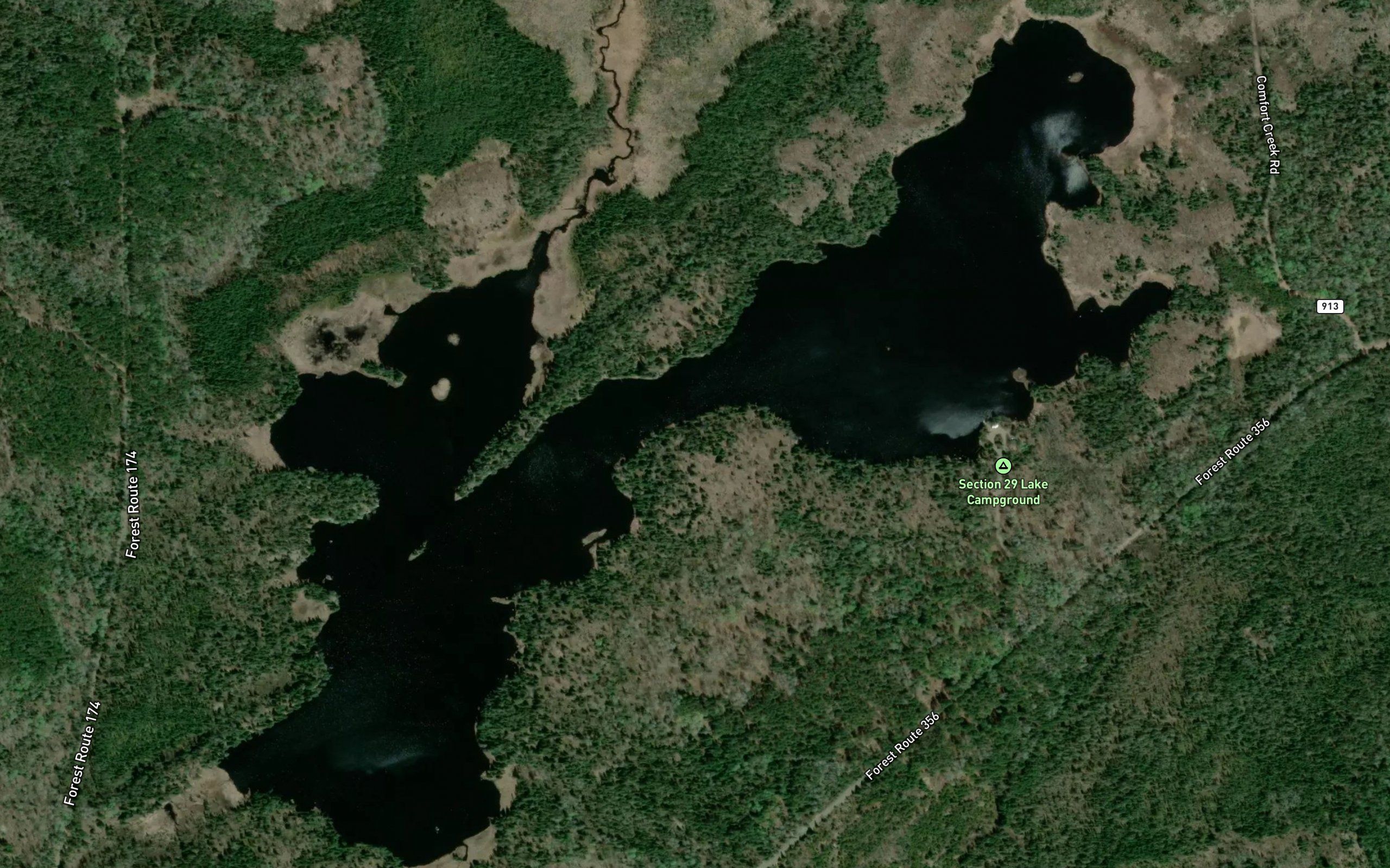 Section Twenty-nine Lake