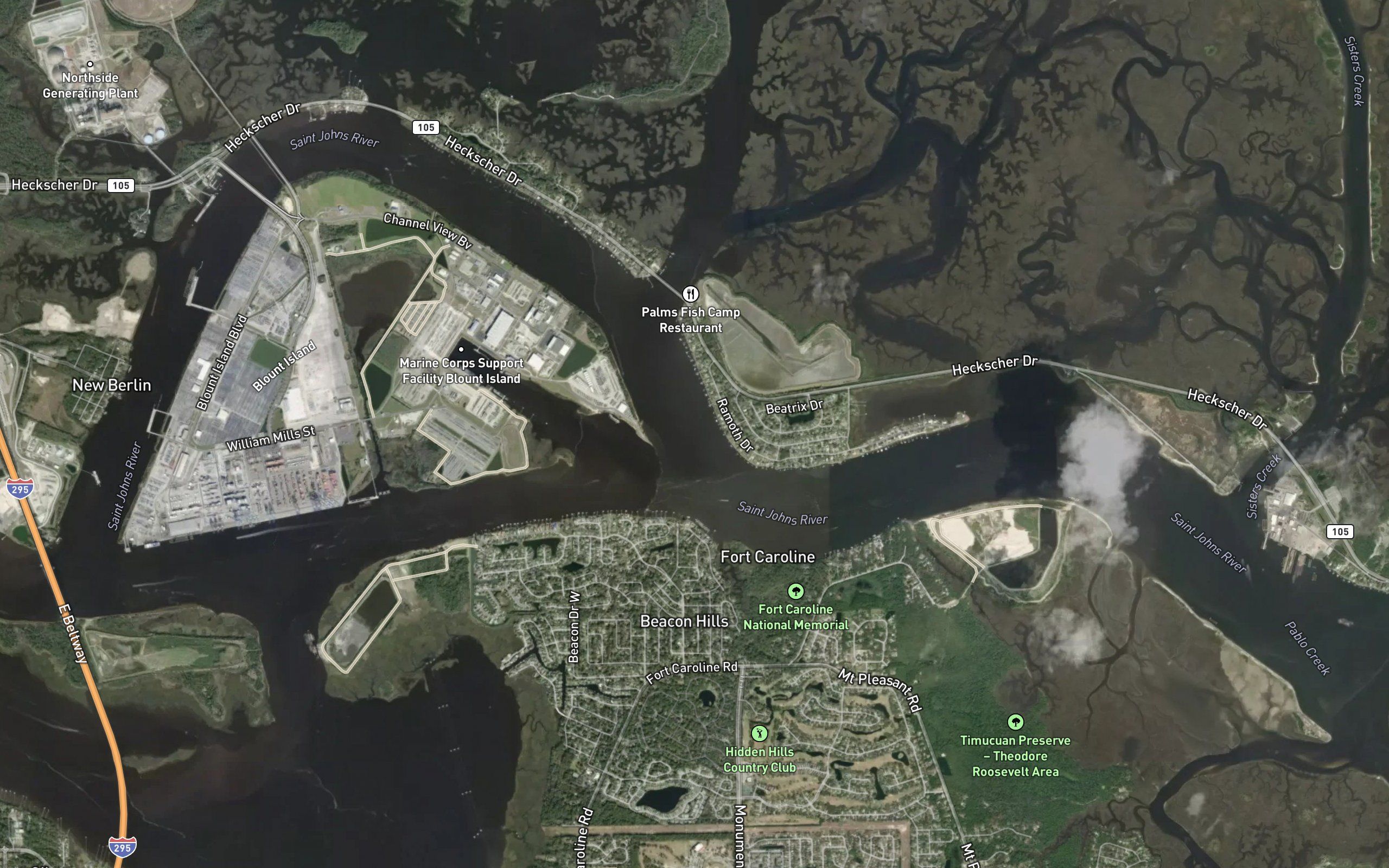 Blount Island Channel