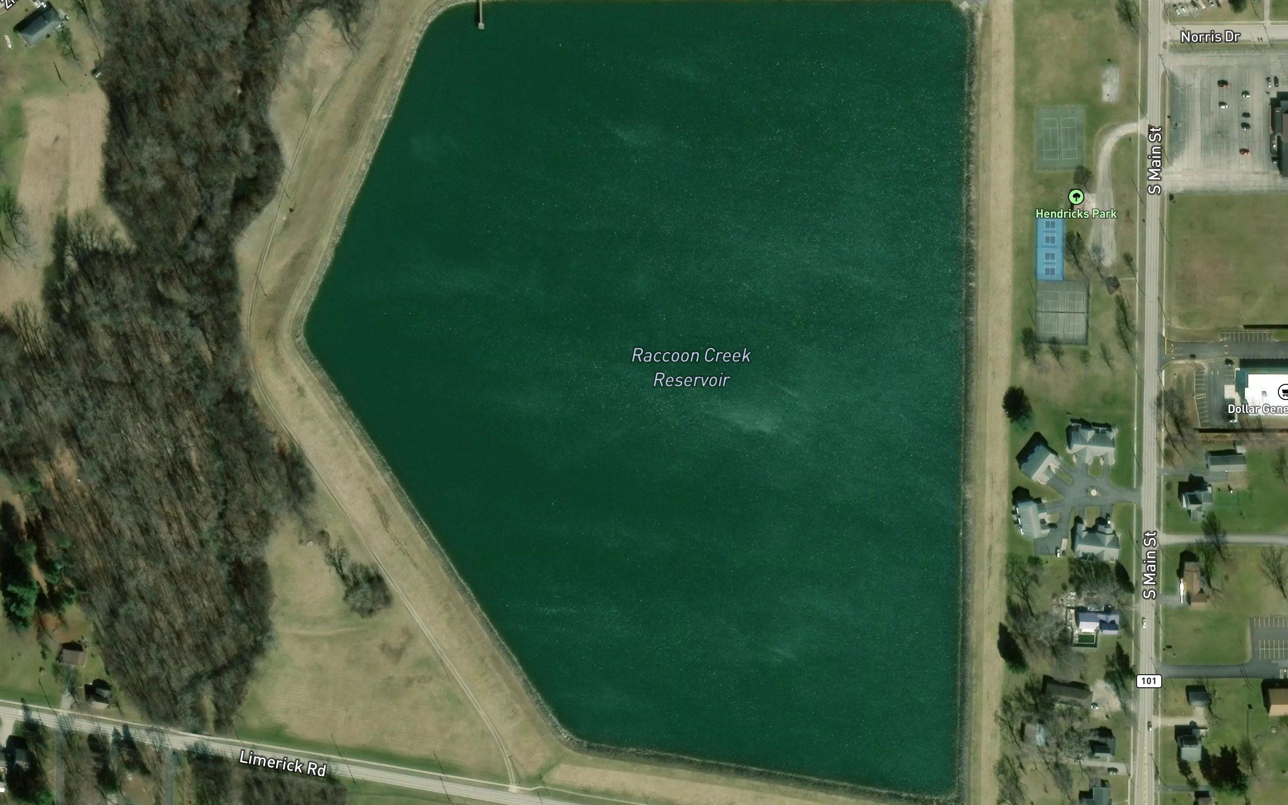 Raccoon Creek Reservoir