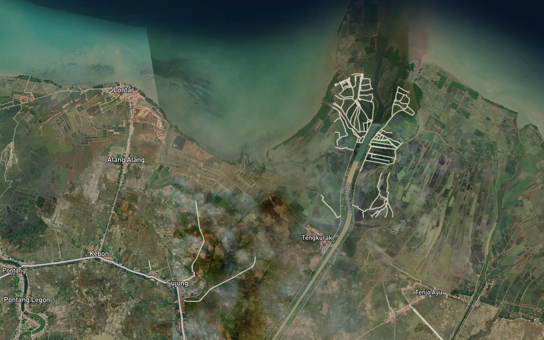 Satellite map of the Ci Jungjing