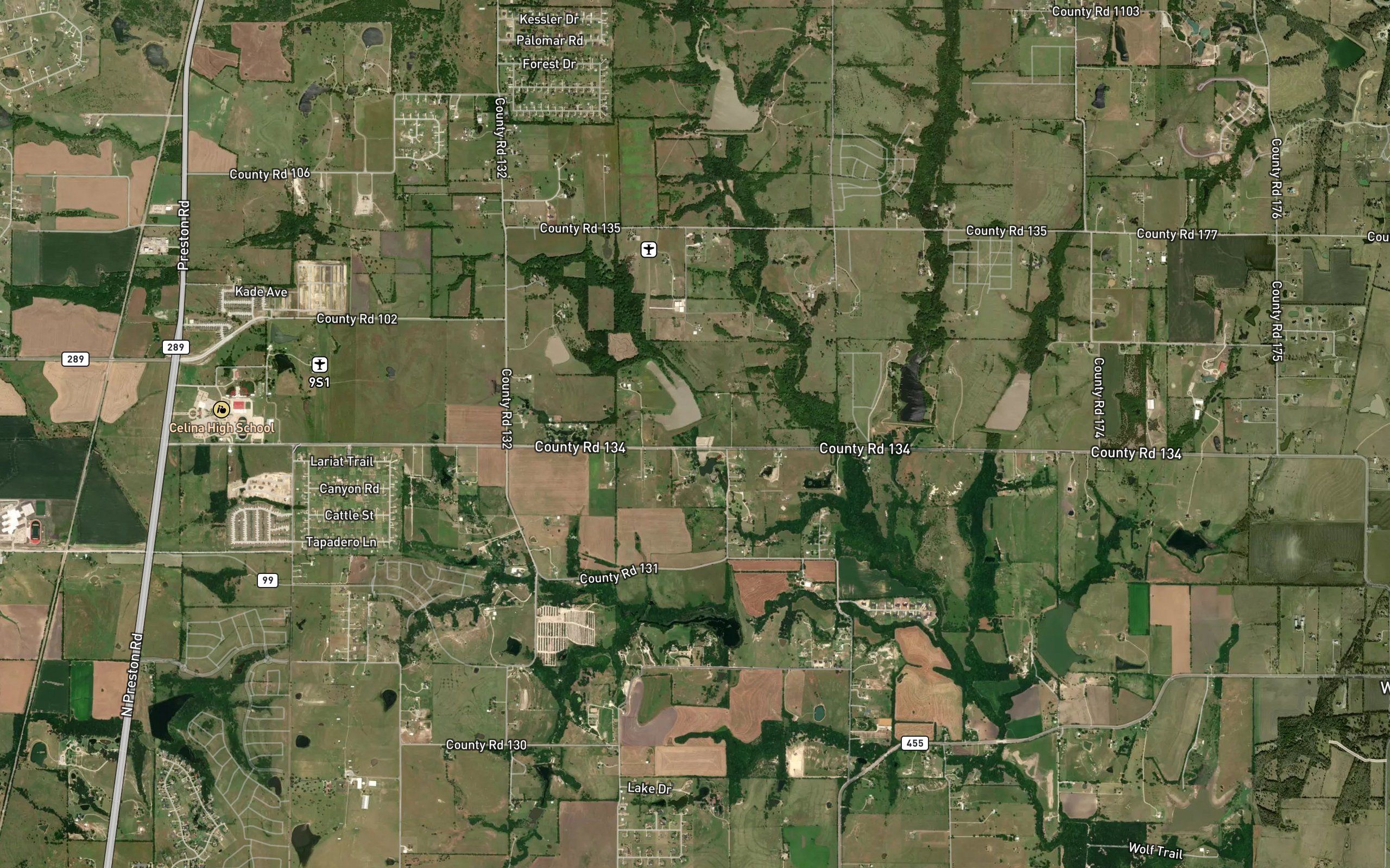 Soil Conservation Service Site 8c Reservoir