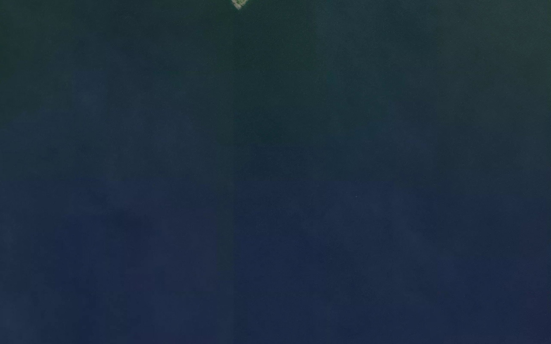 Satellite map of the Jackfish Channel
