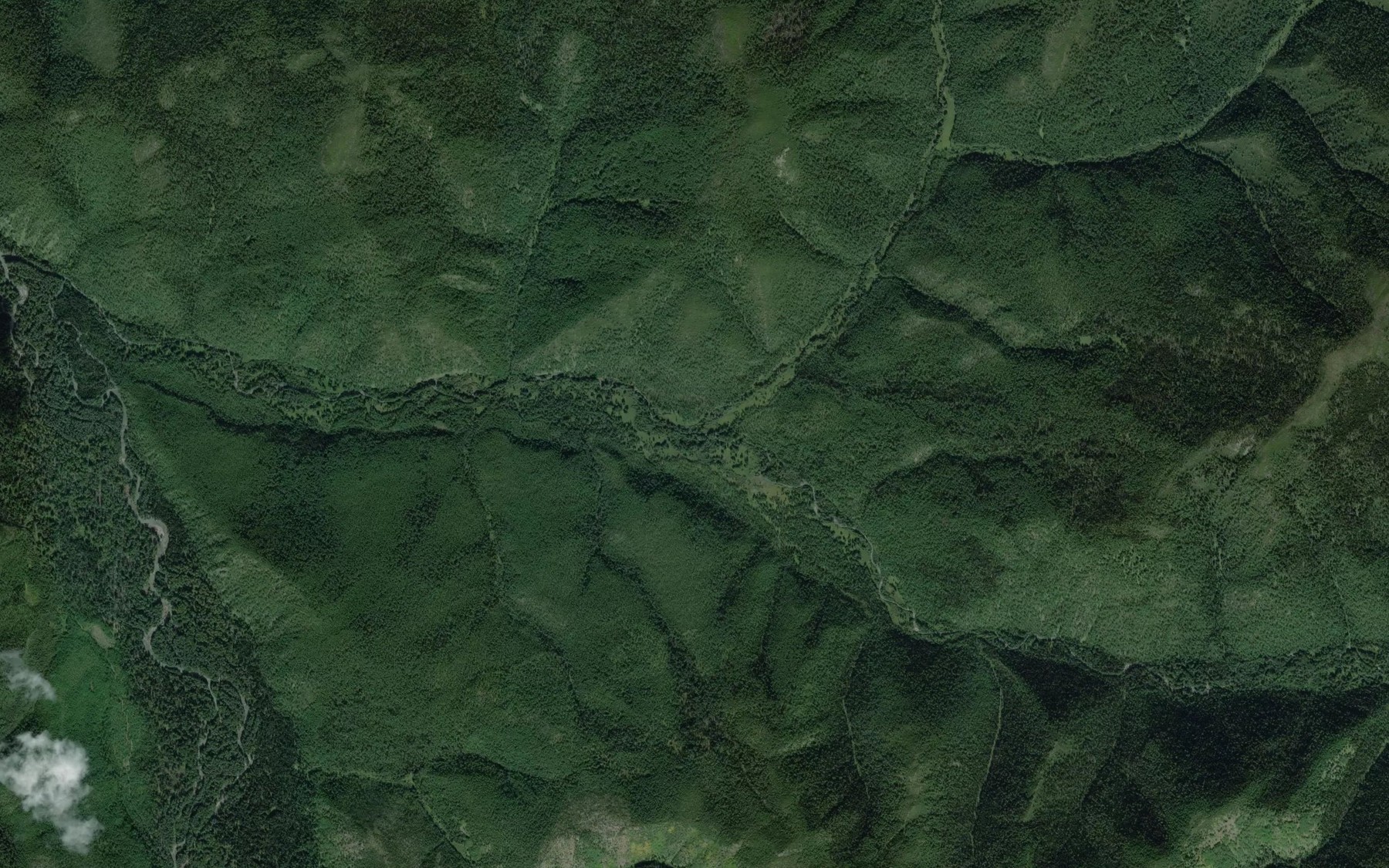 Satellite map of the Boyarin