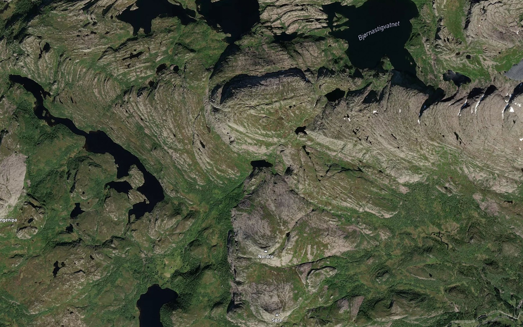 Satellite map of the Botnatjerna