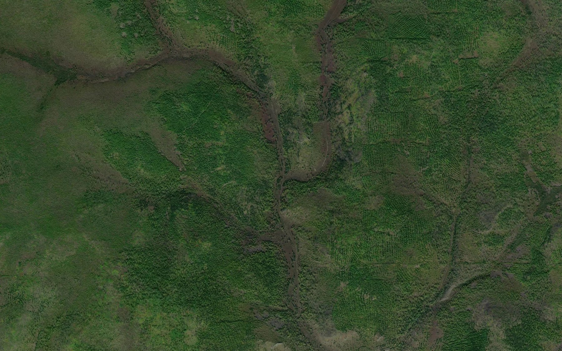 Satellite map of the Barun-Sinatuy