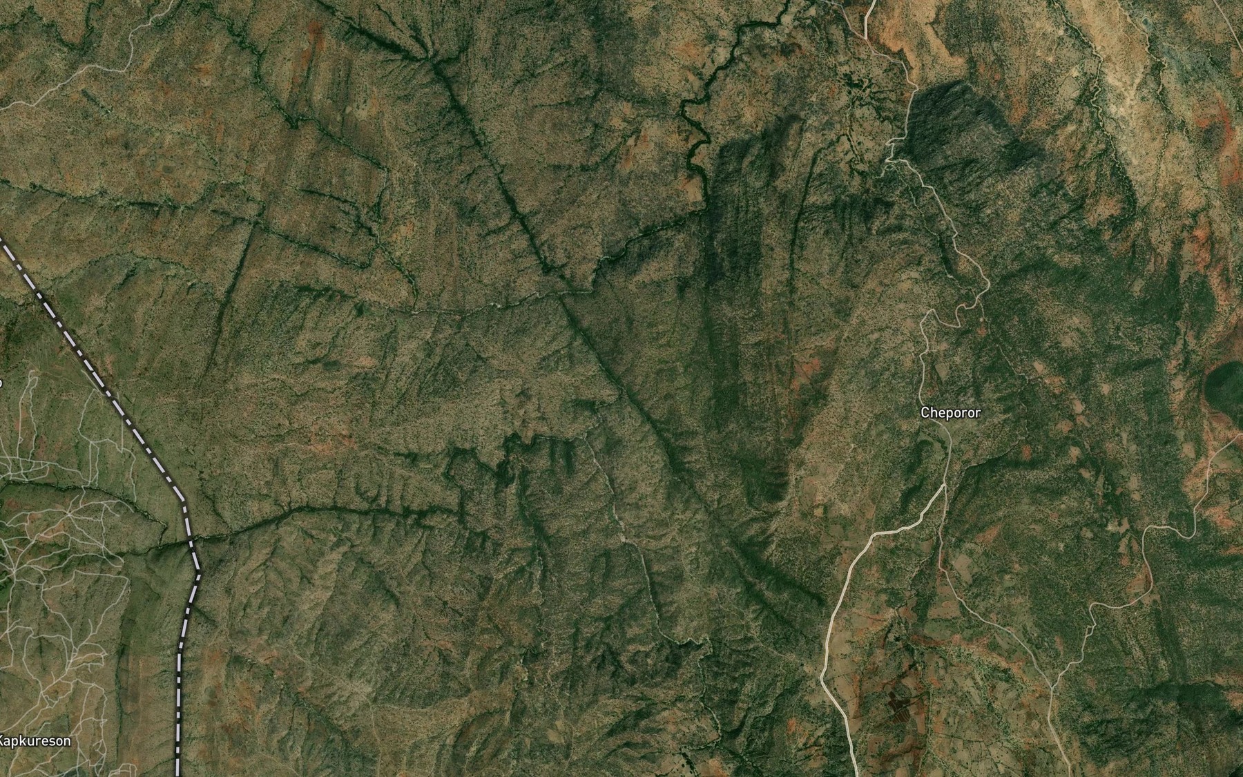 Satellite map of the Sogot