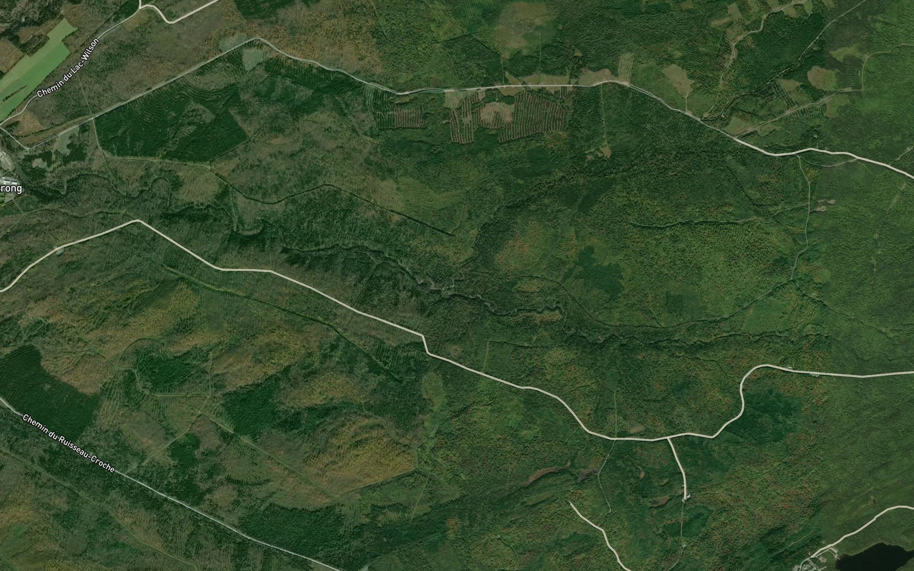 Satellite map of the Riviere du Portage Nord