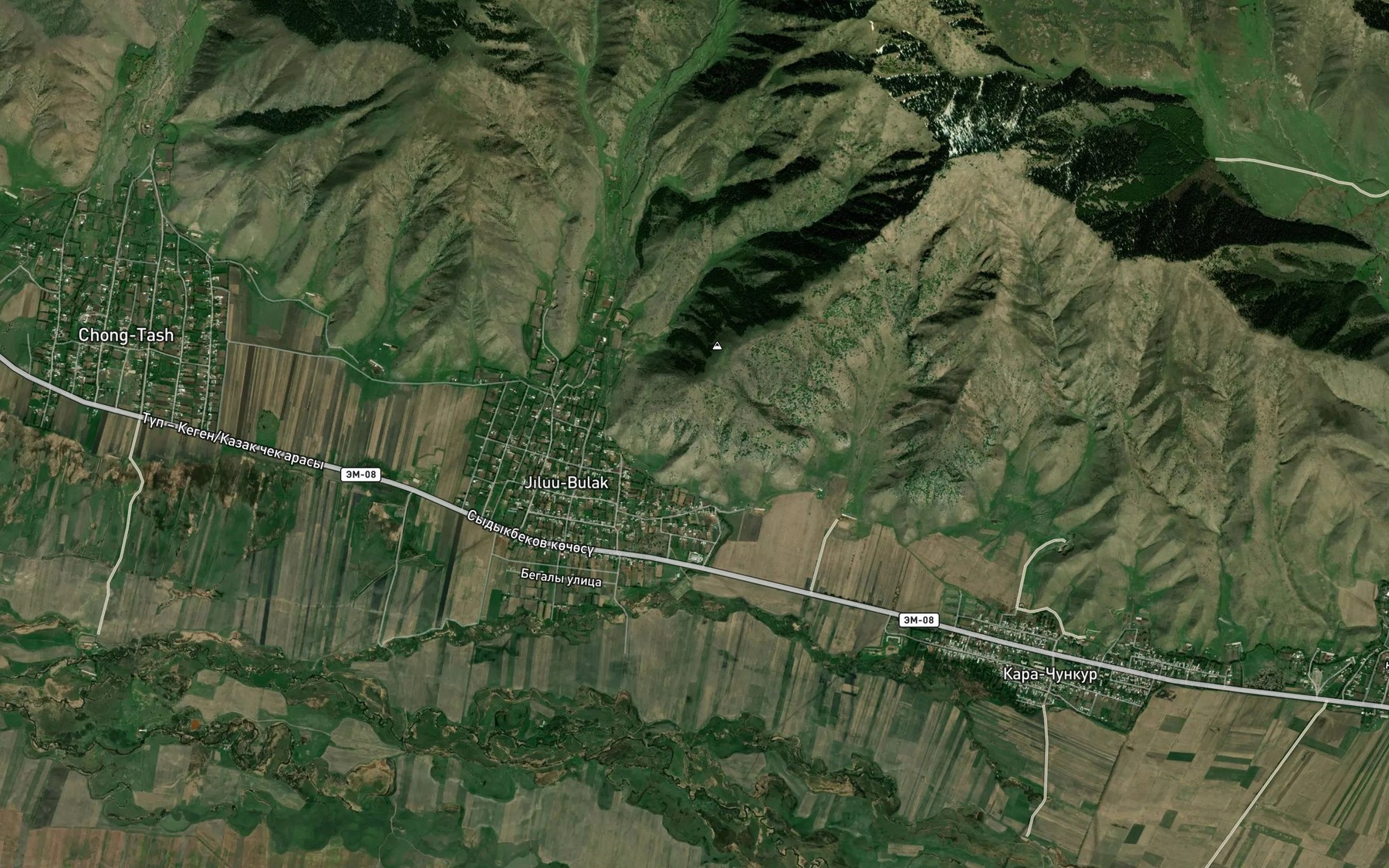 Satellite map of the Ken-Su