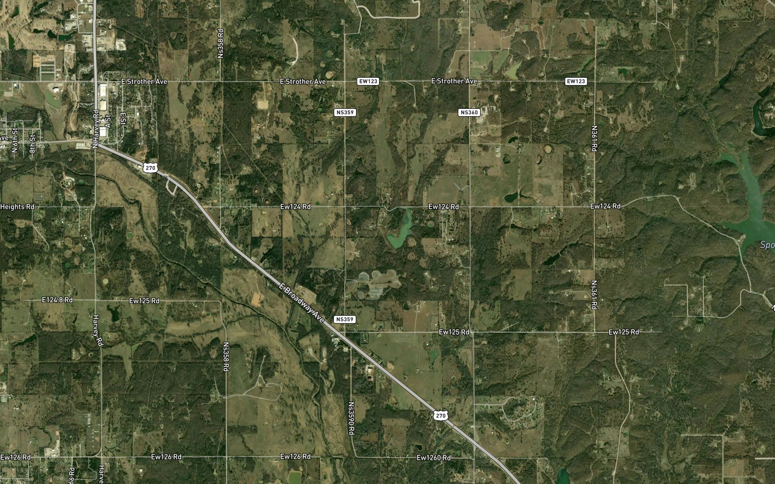 Big Wewoka Creek Site 13 Reservoir