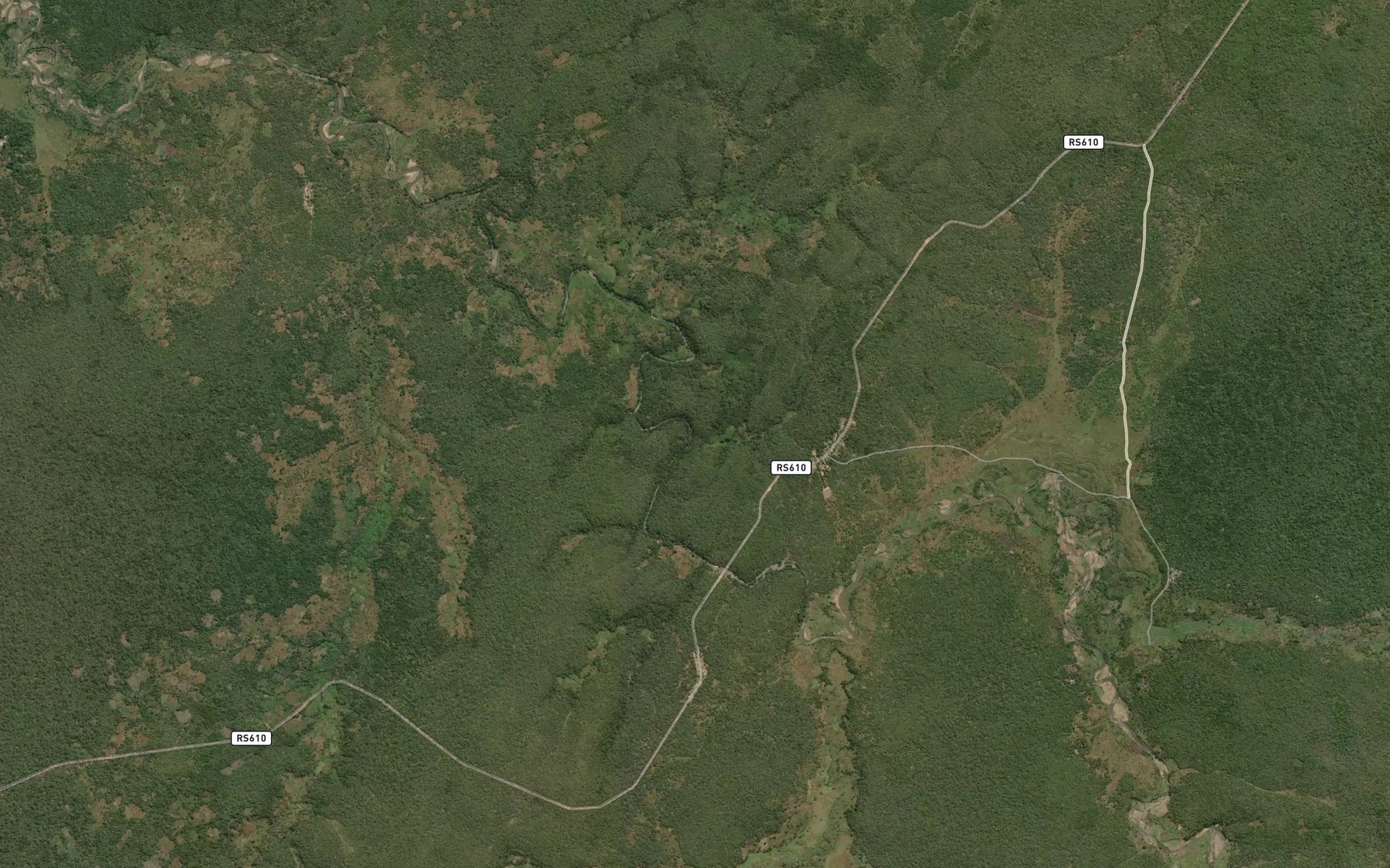 Satellite map of the Kitumba