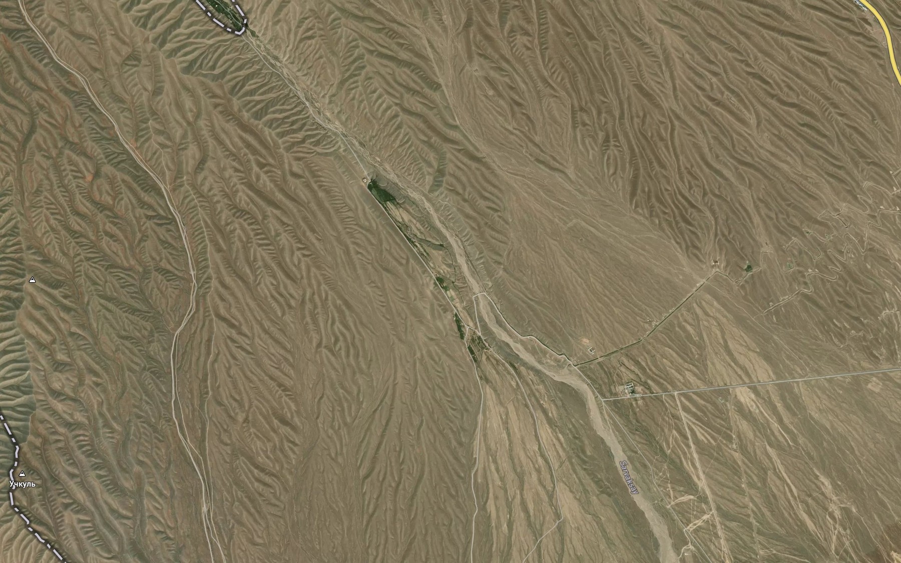 Satellite map of the Sarvaksoy Suv Ombori