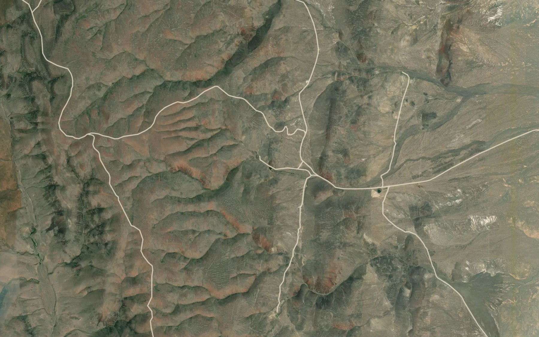 Satellite map of the Medlin Reservoir