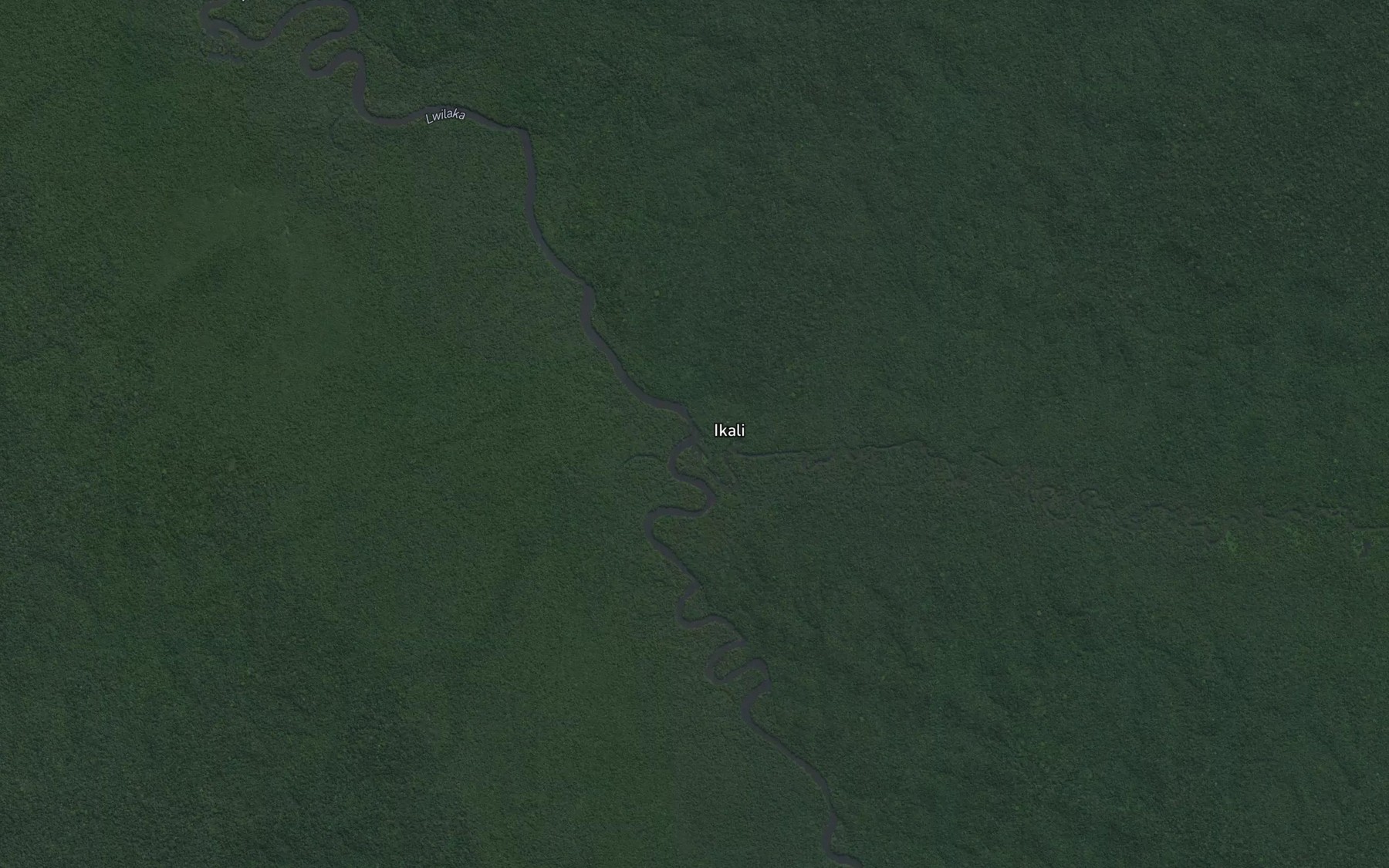 Satellite map of the Lafombo