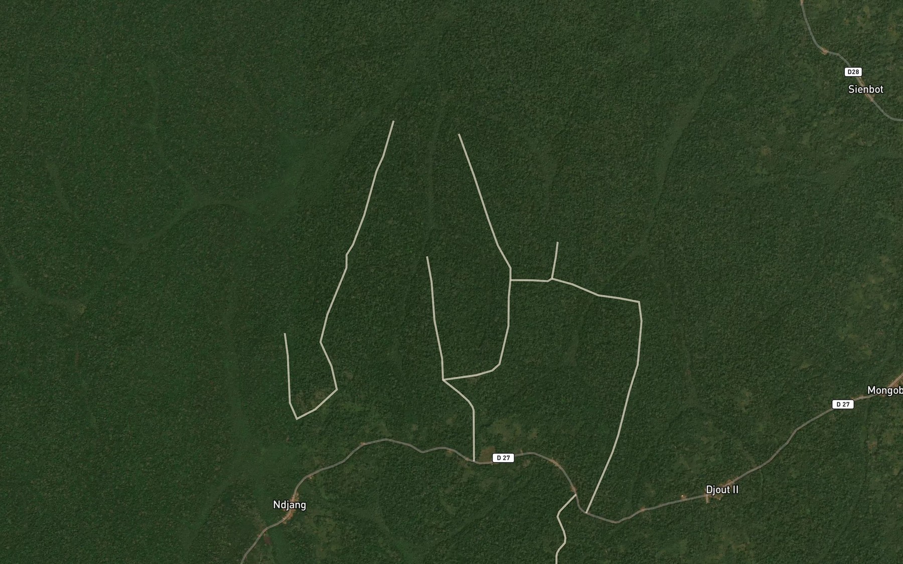 Satellite map of the Tingwe