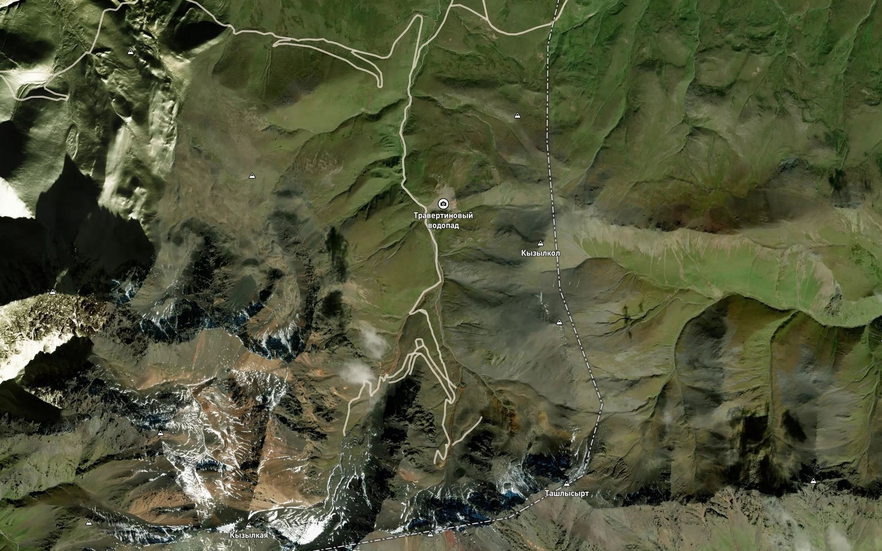 Satellite map of the Goluboy