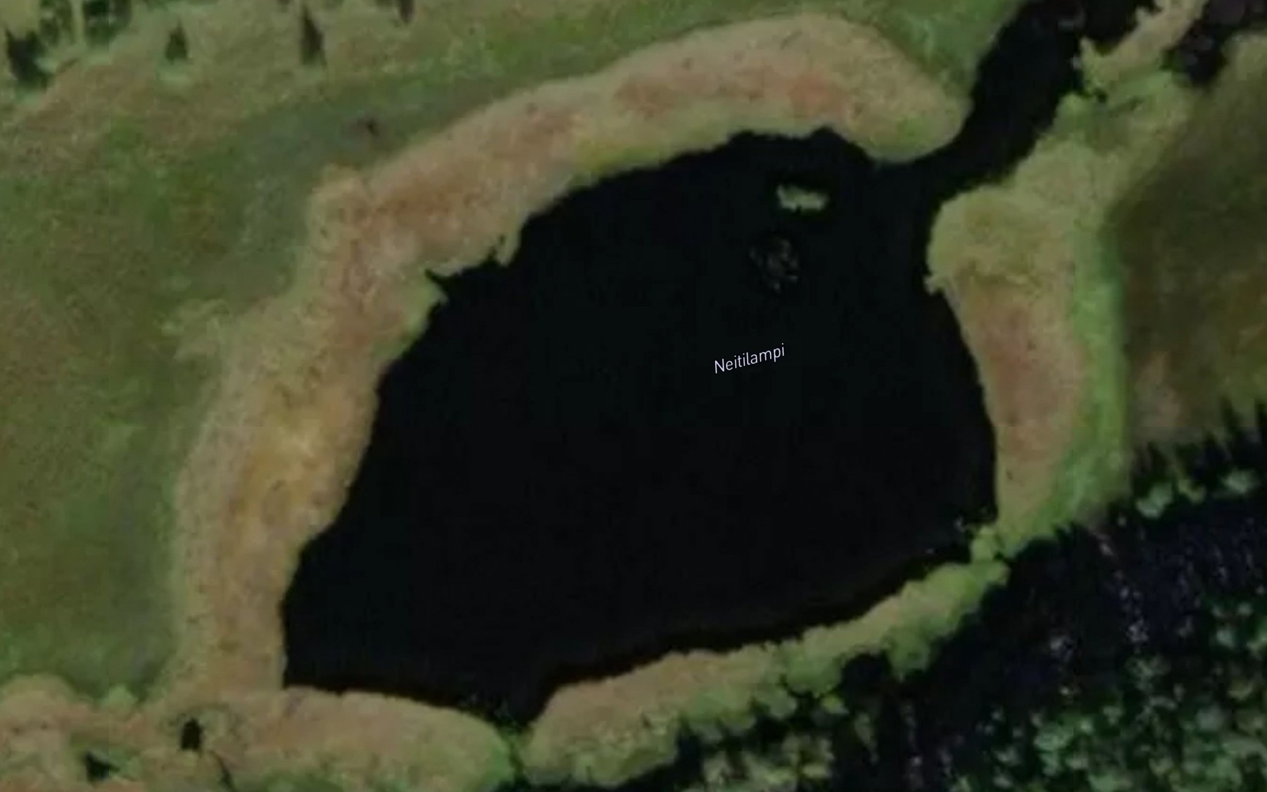 Satellite map of the Neitilampi