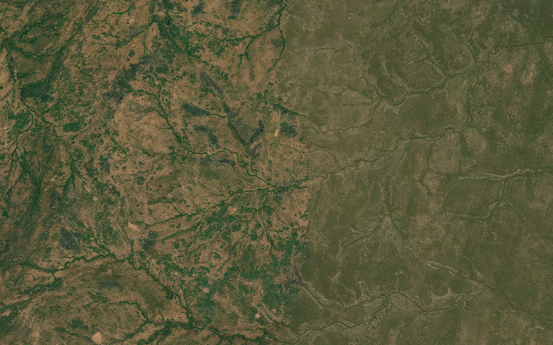 Satellite map of the Bafala