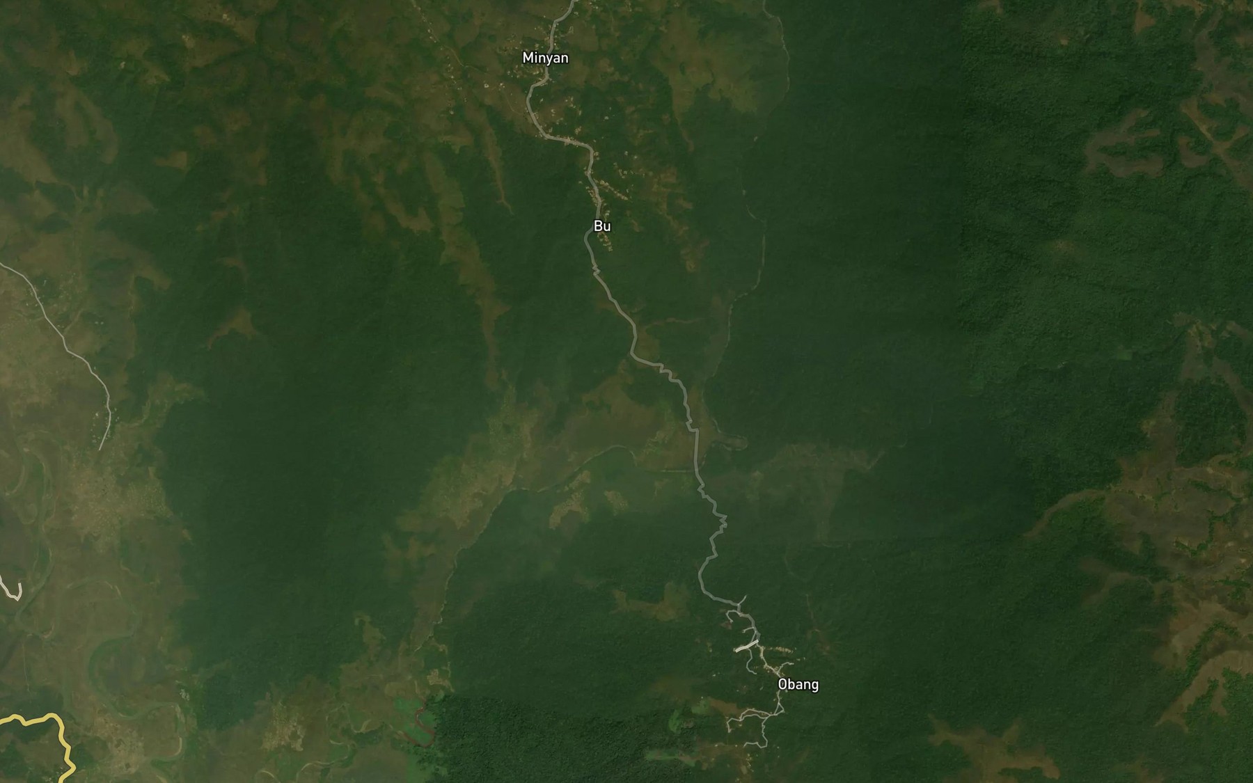Satellite map of the Joaka