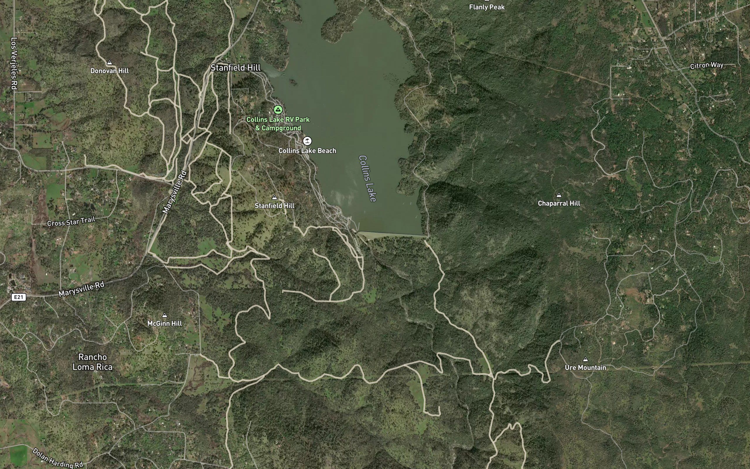 Merle Collins Reservoir