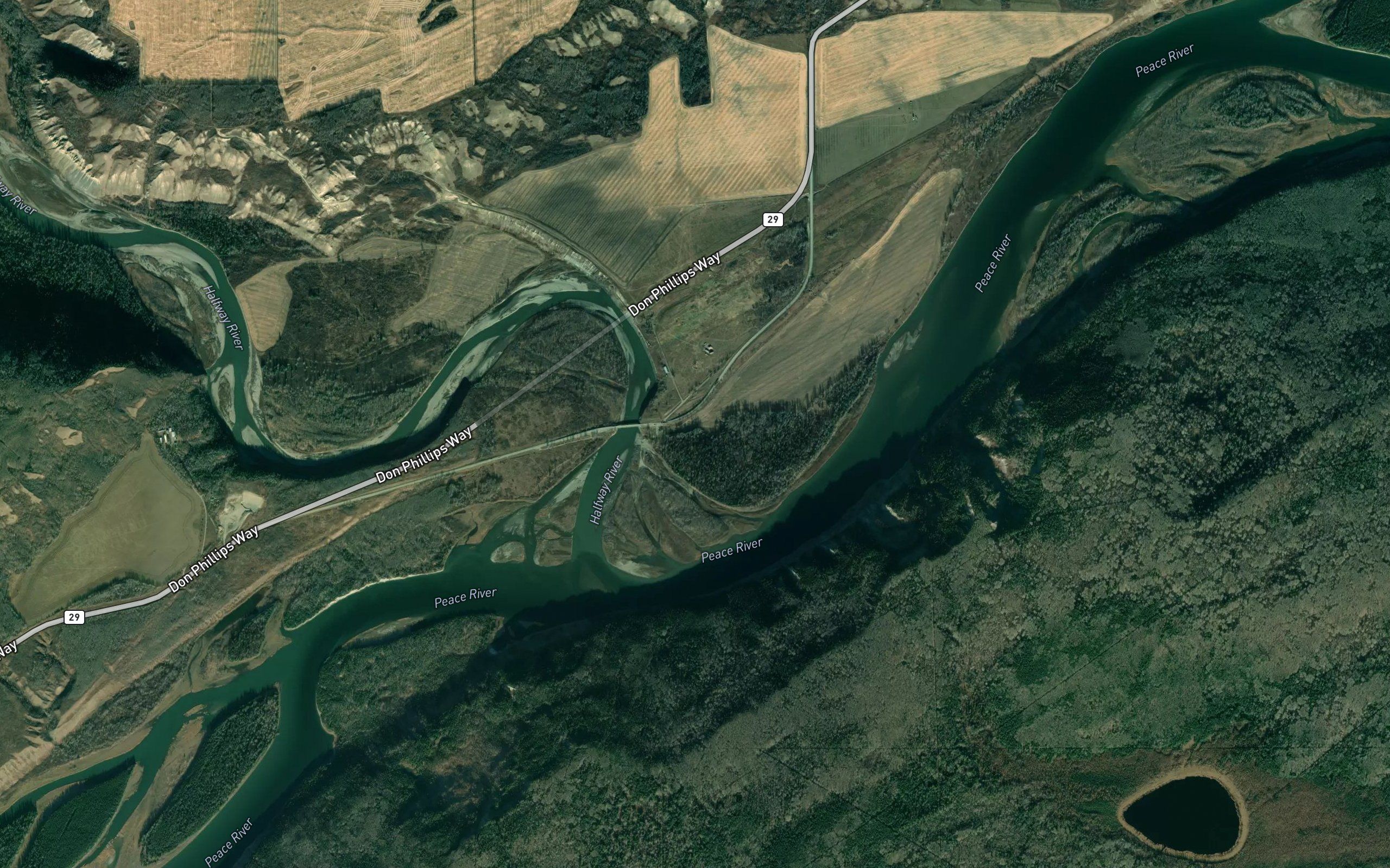 Halfway River