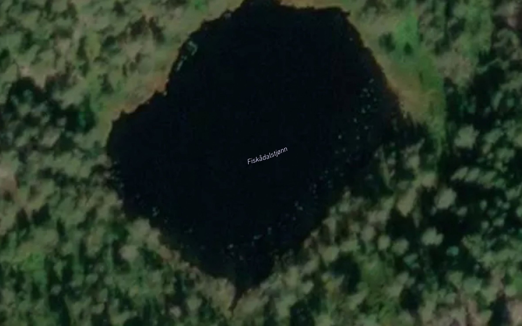 Satellite map of the Fiskadalstjorn