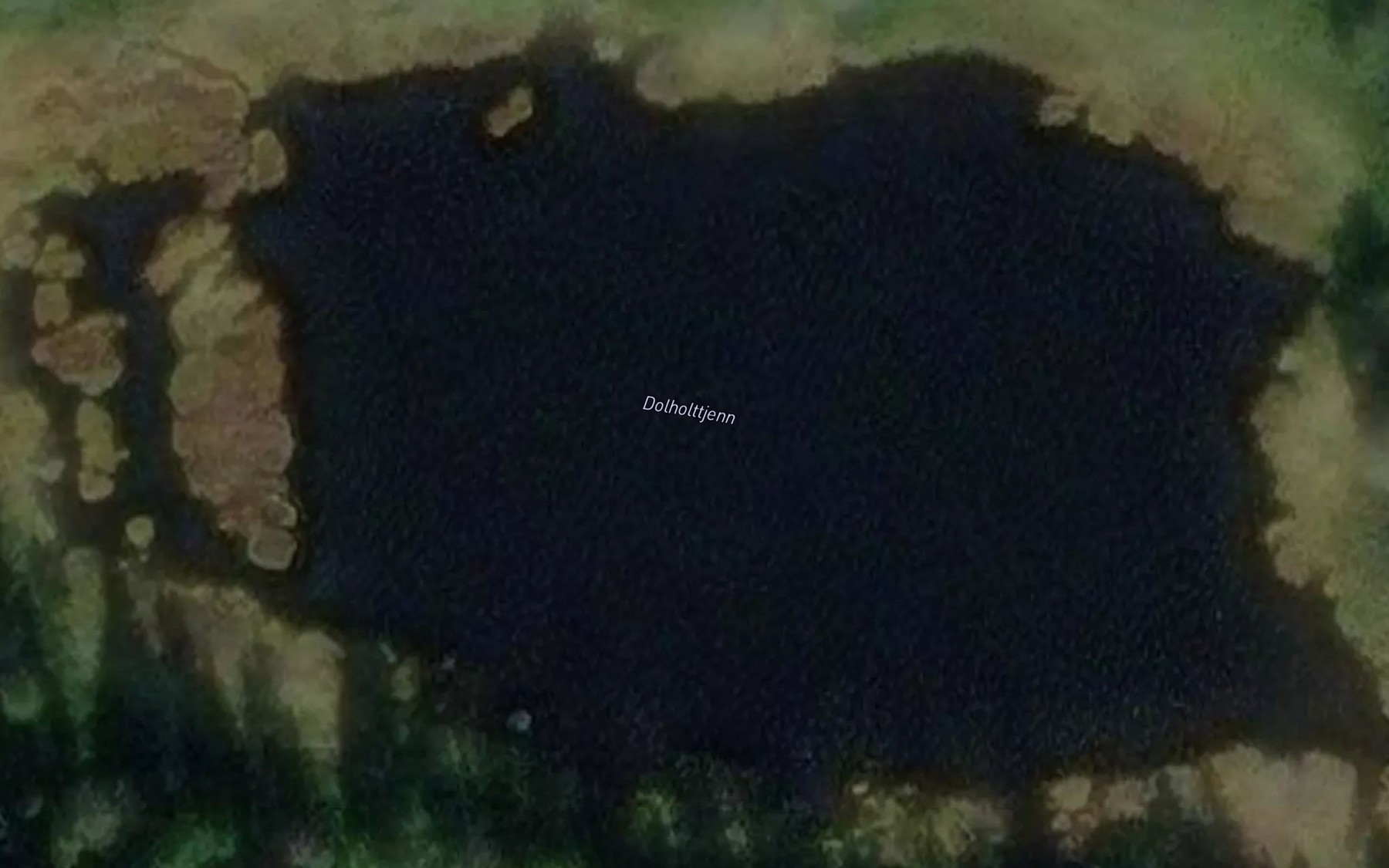 Satellite map of the Dolholttjenn
