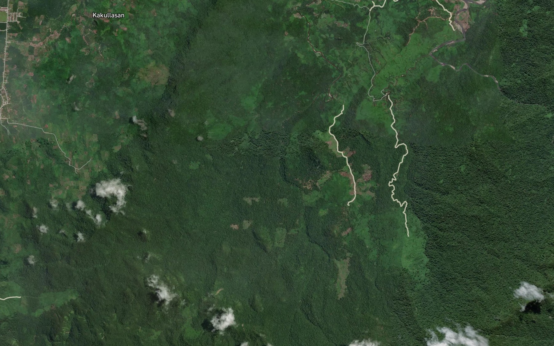 Satellite map of the Salu Palongasan