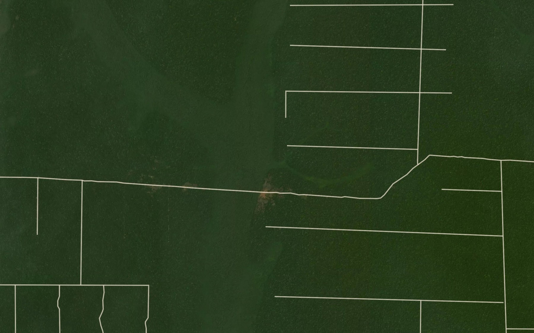 Satellite map of the Boniamou