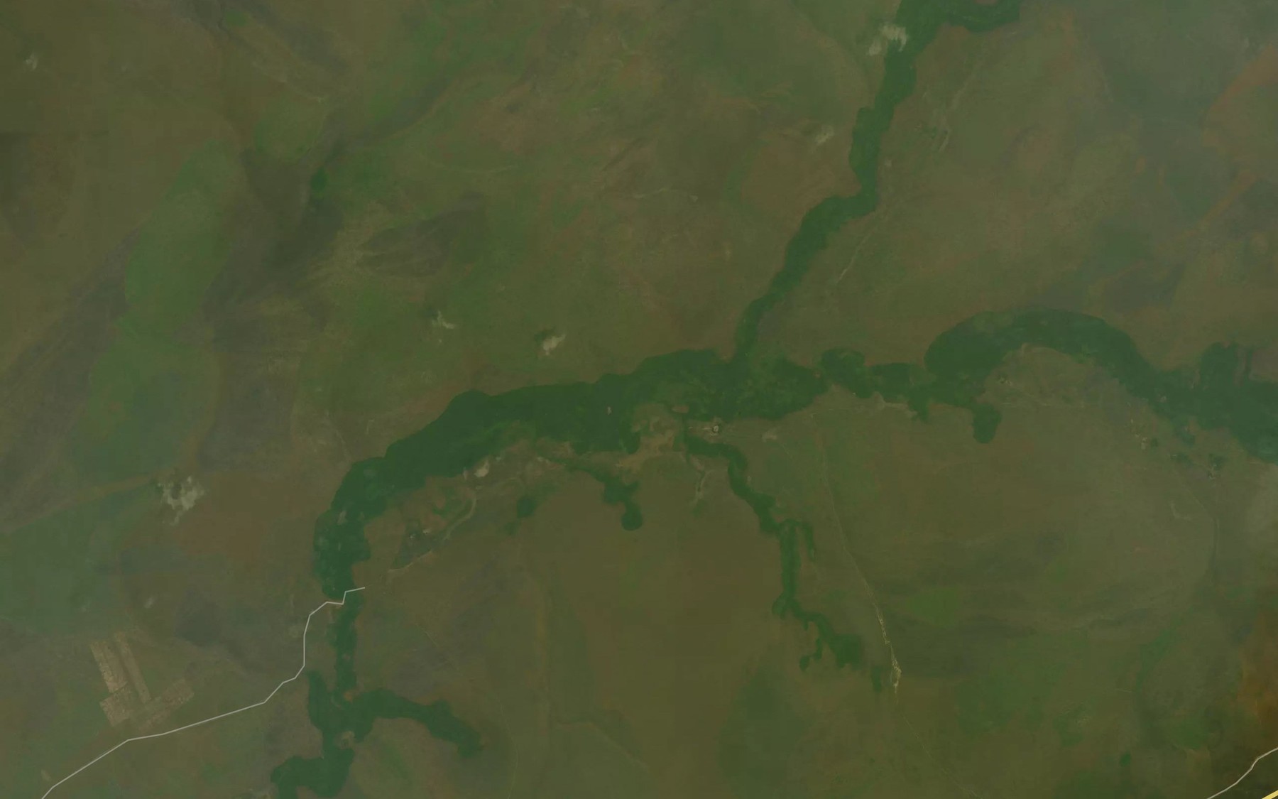 Satellite map of the Ngouani