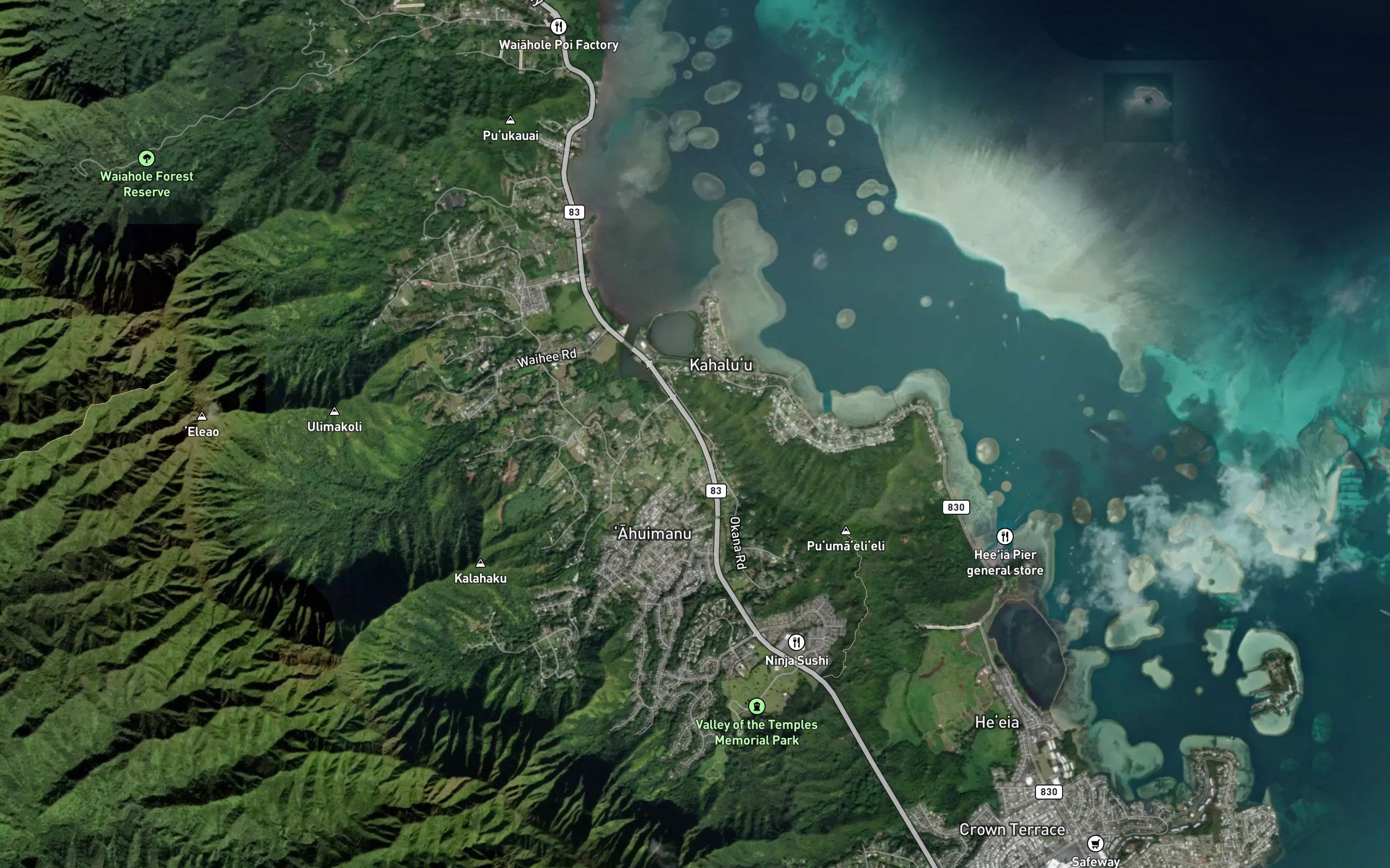 'Ahuimanu Stream