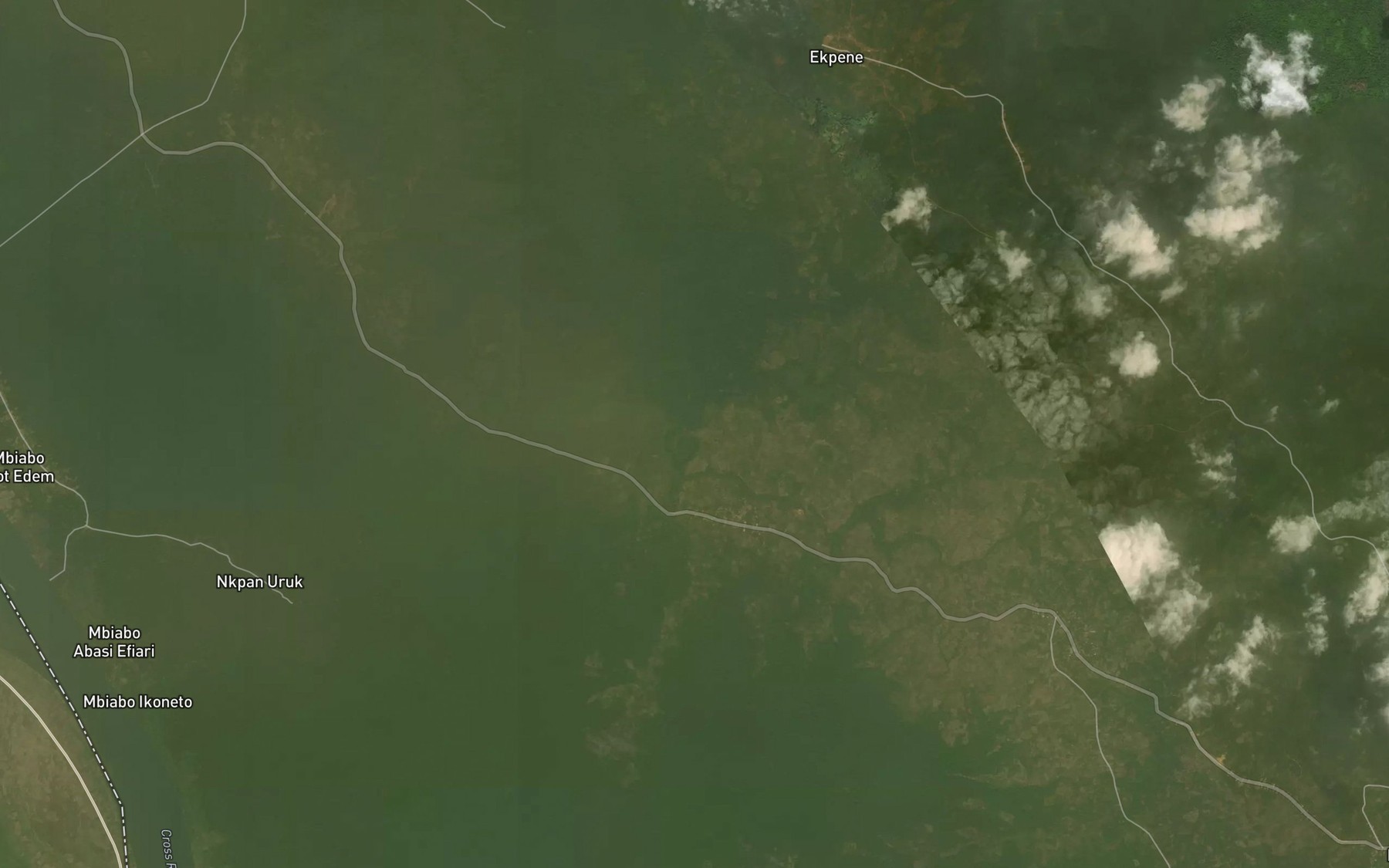 Satellite map of the Idim Abam
