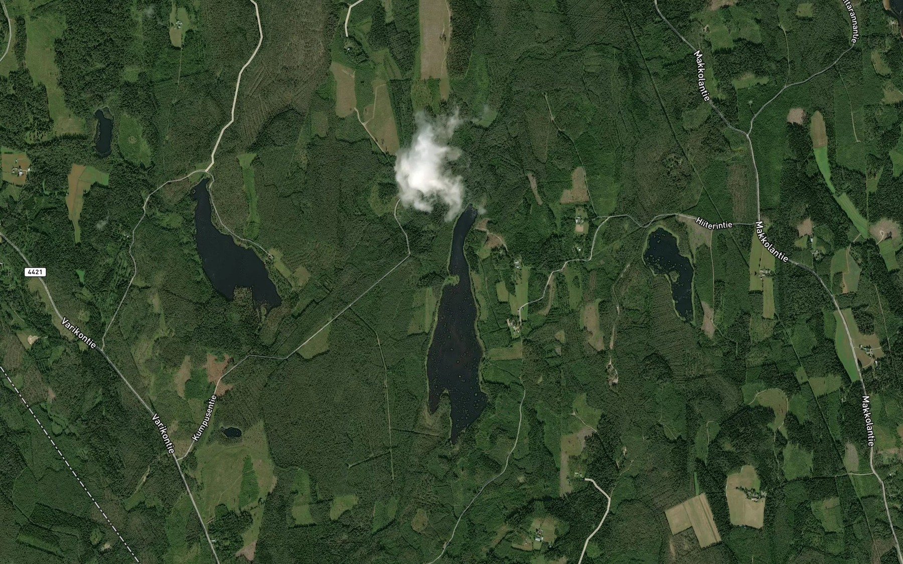 Satellite map of the Kakarinpuru