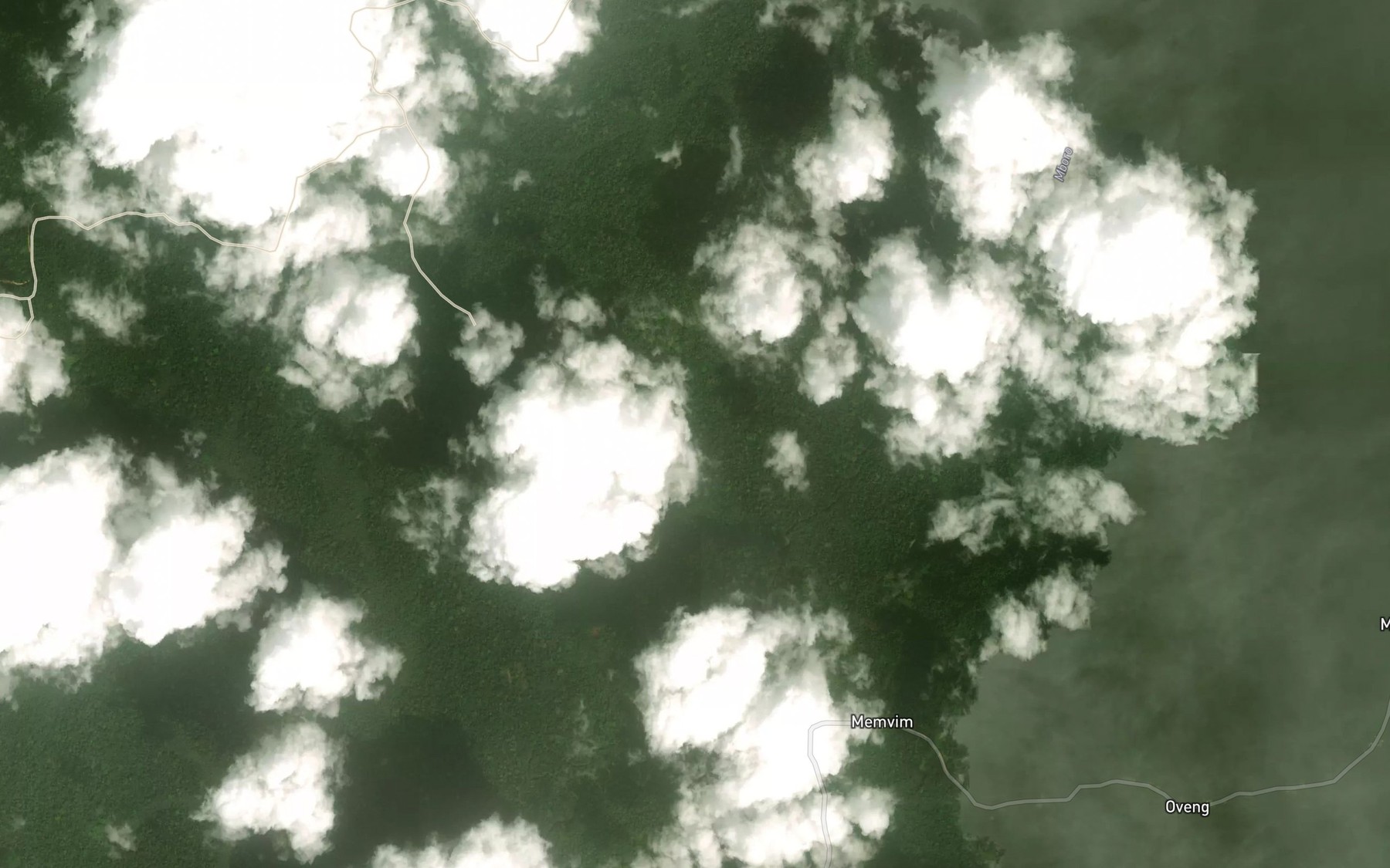 Satellite map of the Otong Nkok