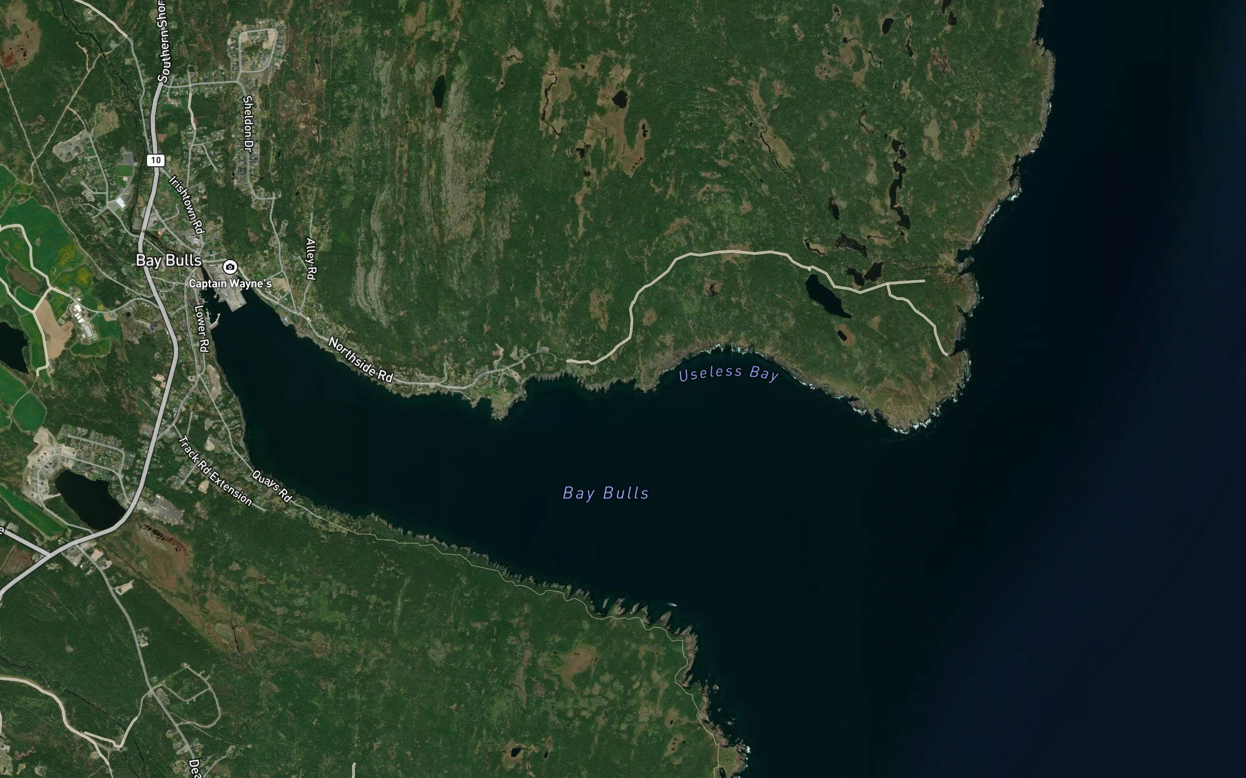 Back of Cape Boone Cove