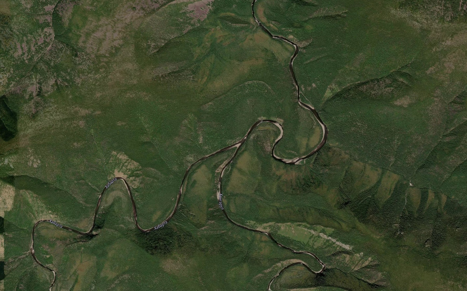 Satellite map of the Kharbarta