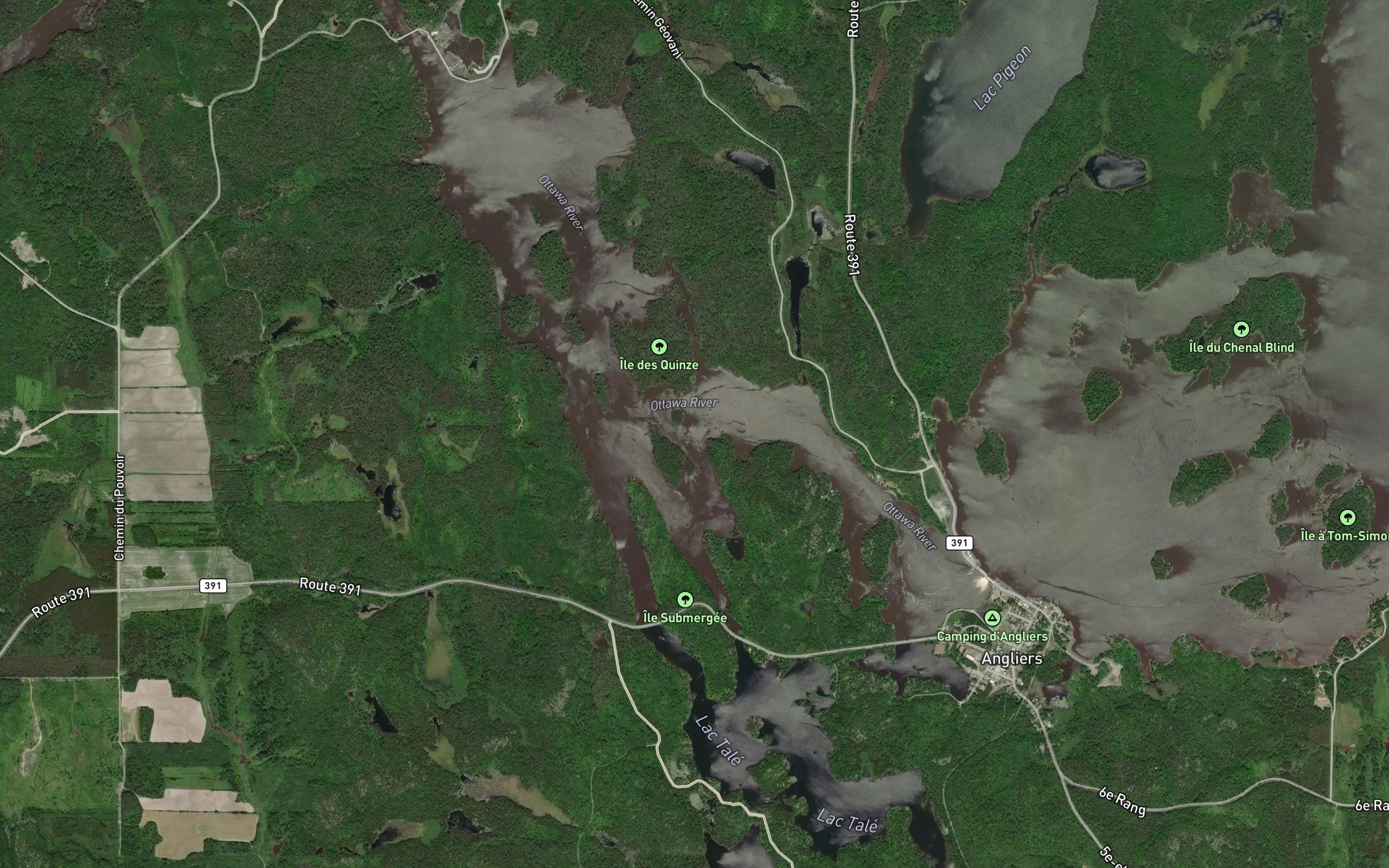 Petit reservoir des Quinze