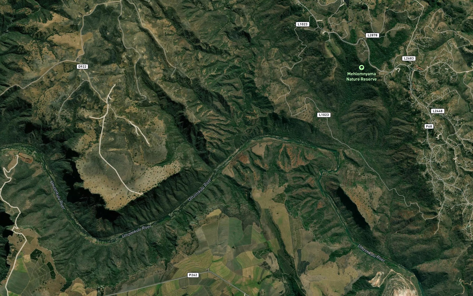 Satellite map of the Mhlwasimbe