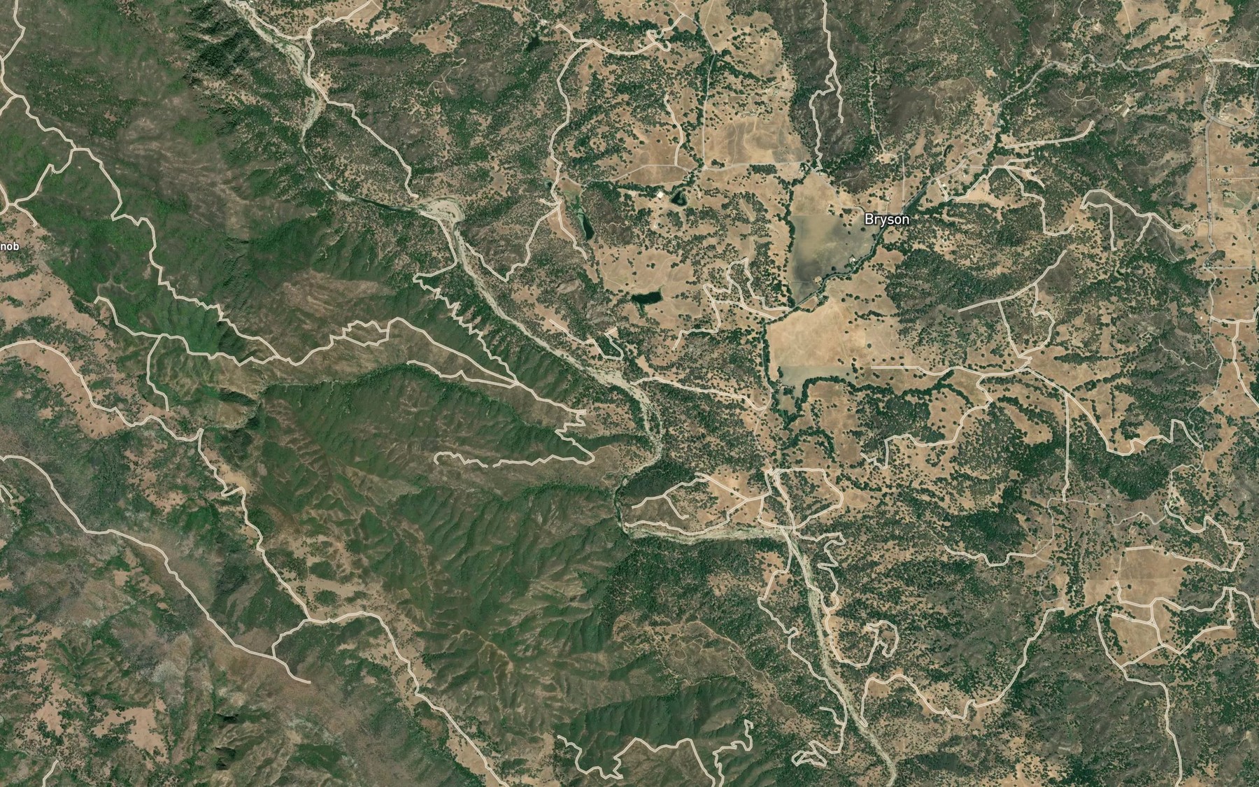Satellite map of the Turtle Creek