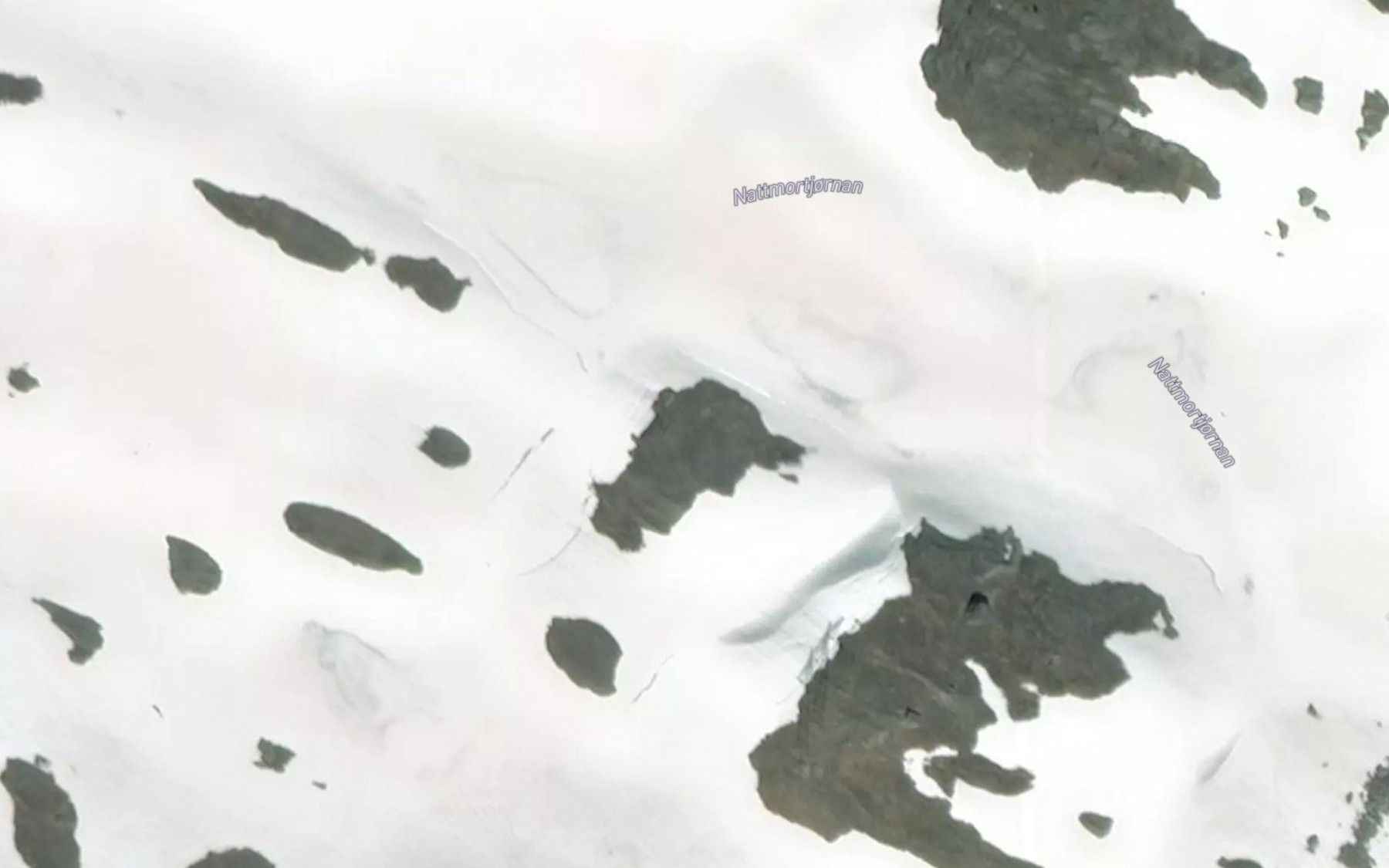 Satellite map of the Nattmortjornan