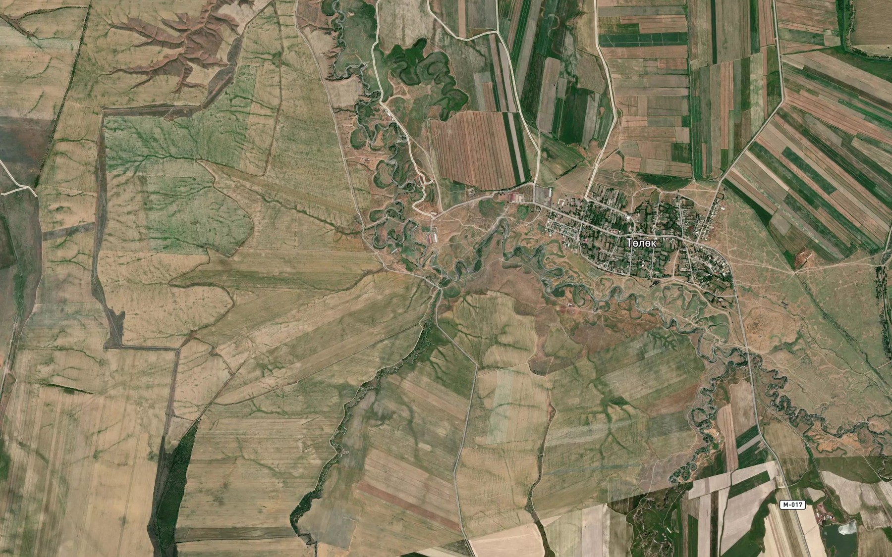 Satellite map of the Vostochnyy Maltabar
