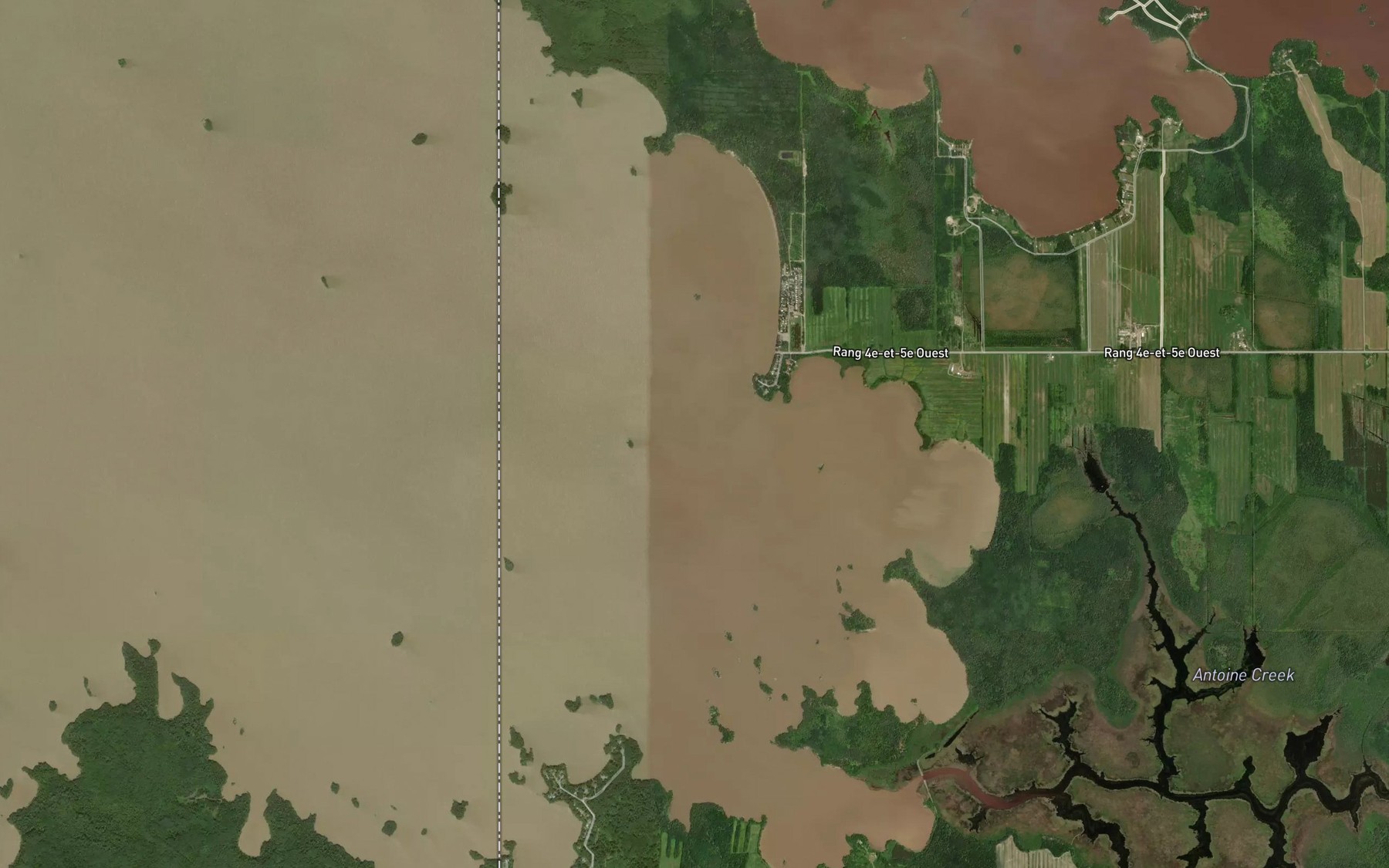Satellite map of the Baie chez Lepage