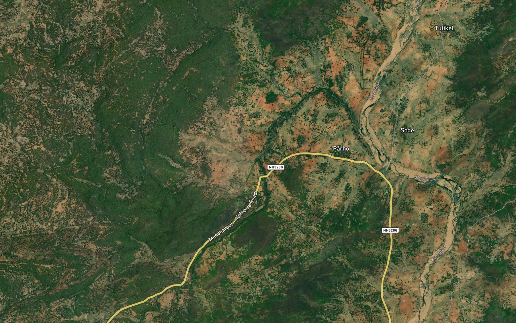 Satellite map of the Dungijharia Nadi