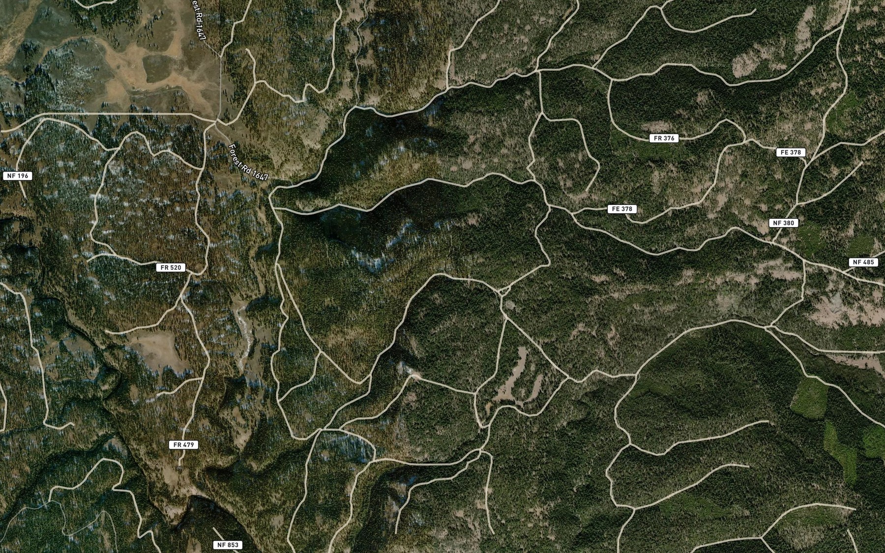 Satellite map of the Cold Spring
