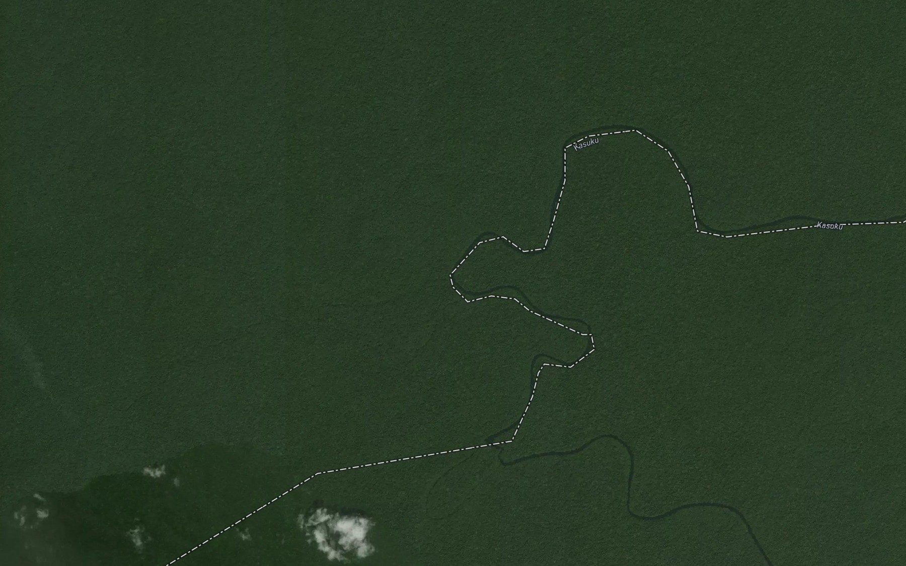 Satellite map of the Eki