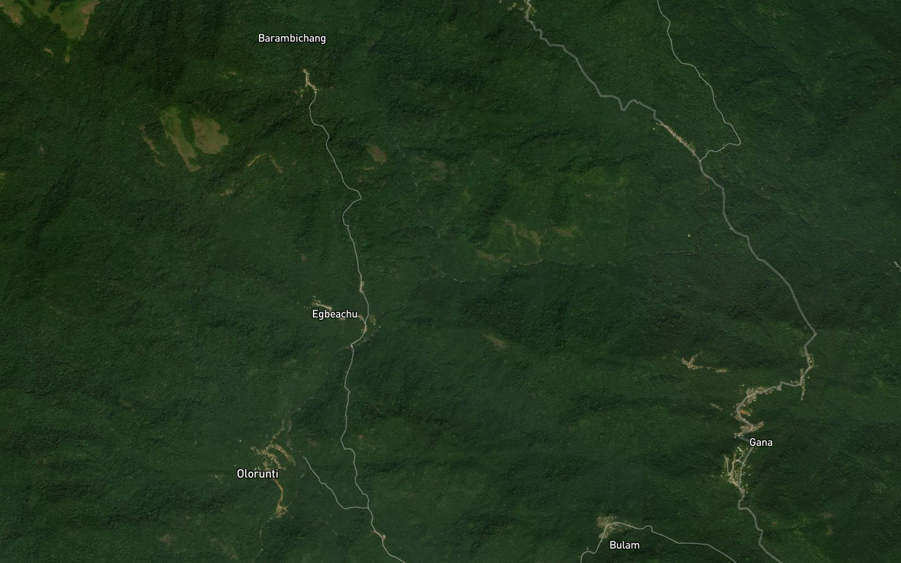 Satellite map of the Anzoi