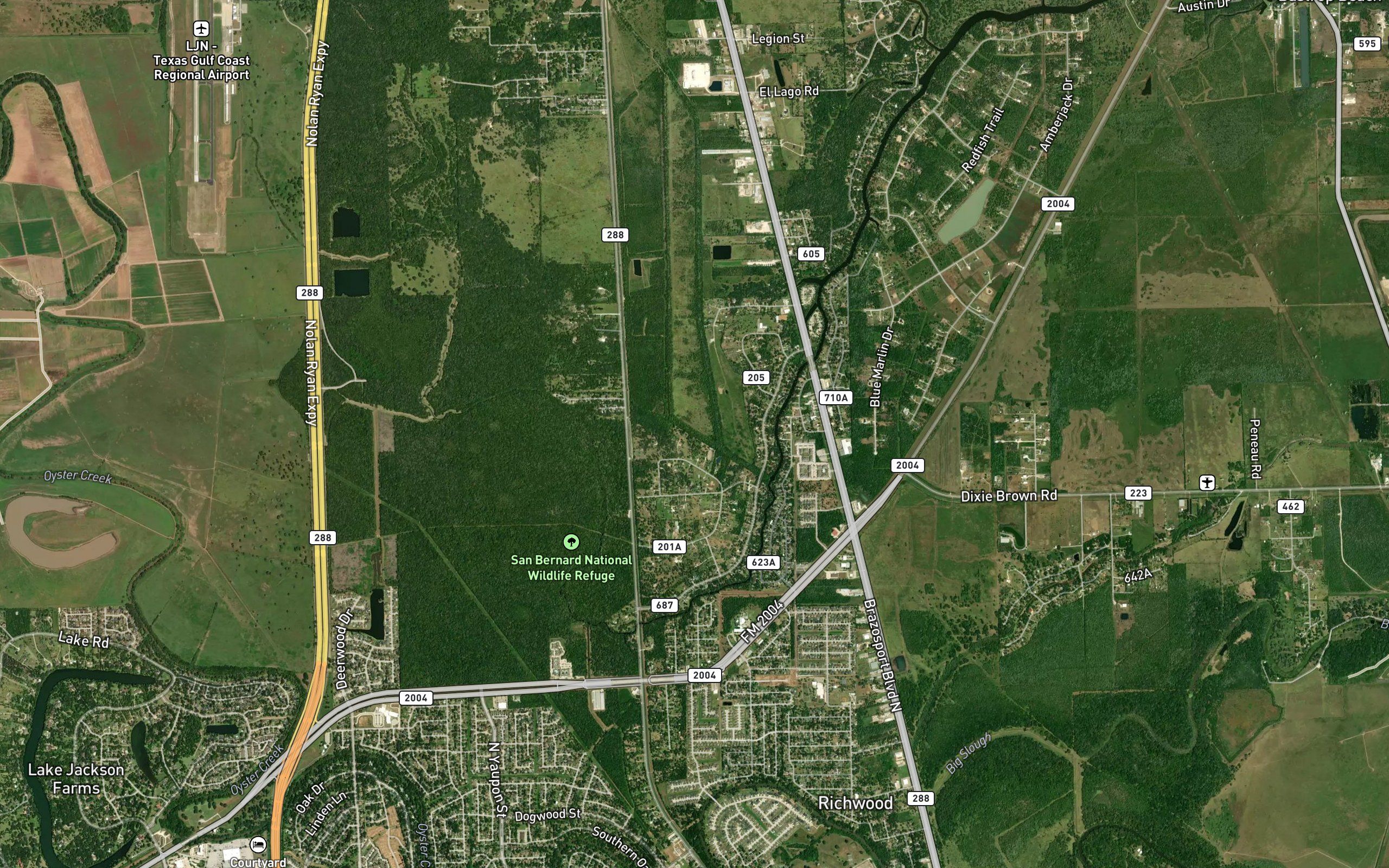 Angleton Fishing and Hunting Club Reservoir
